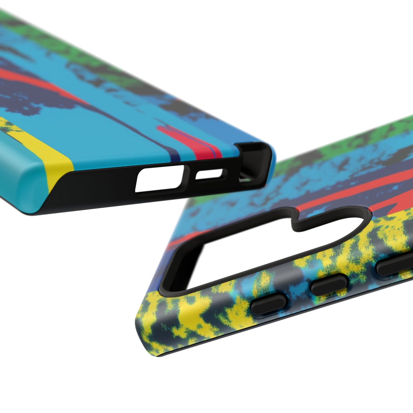 Phone Case - Colorful Forest Design Tough Case