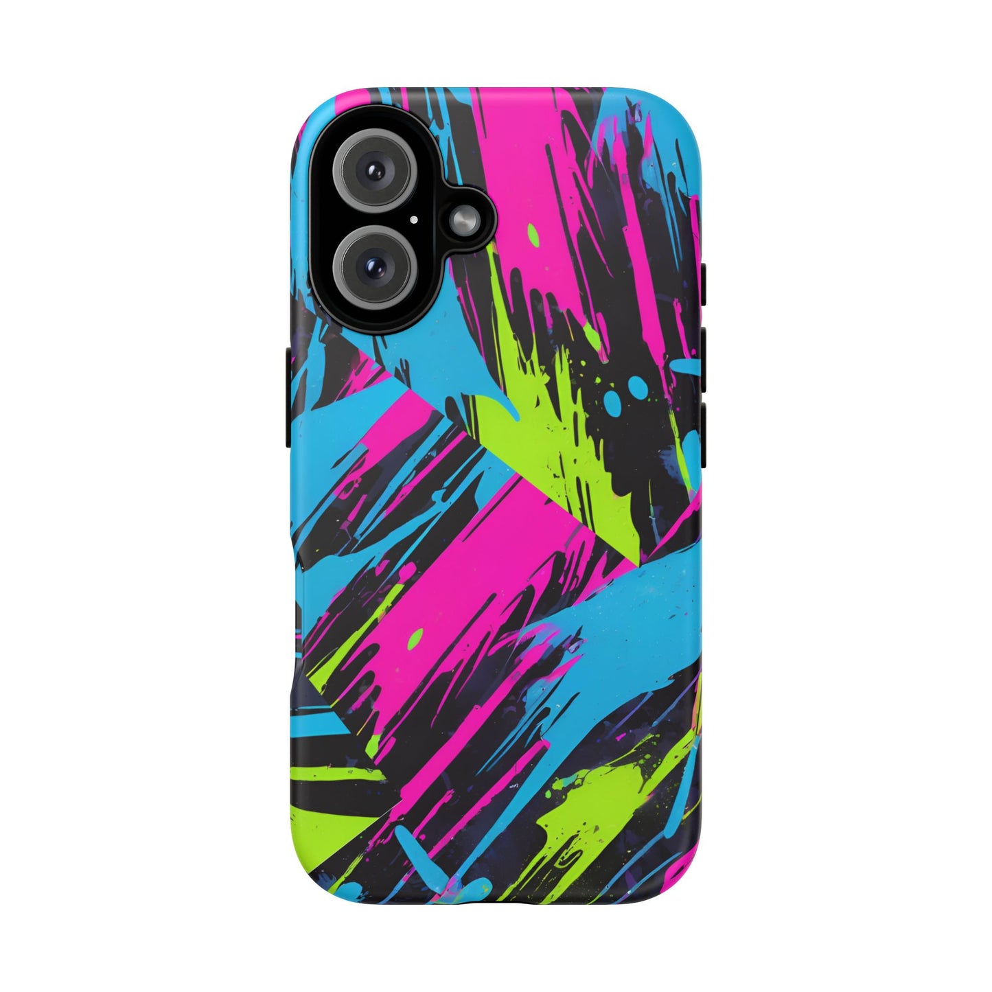 Vibrant Phone Case - Tough Cases with Bold Color Burst Design