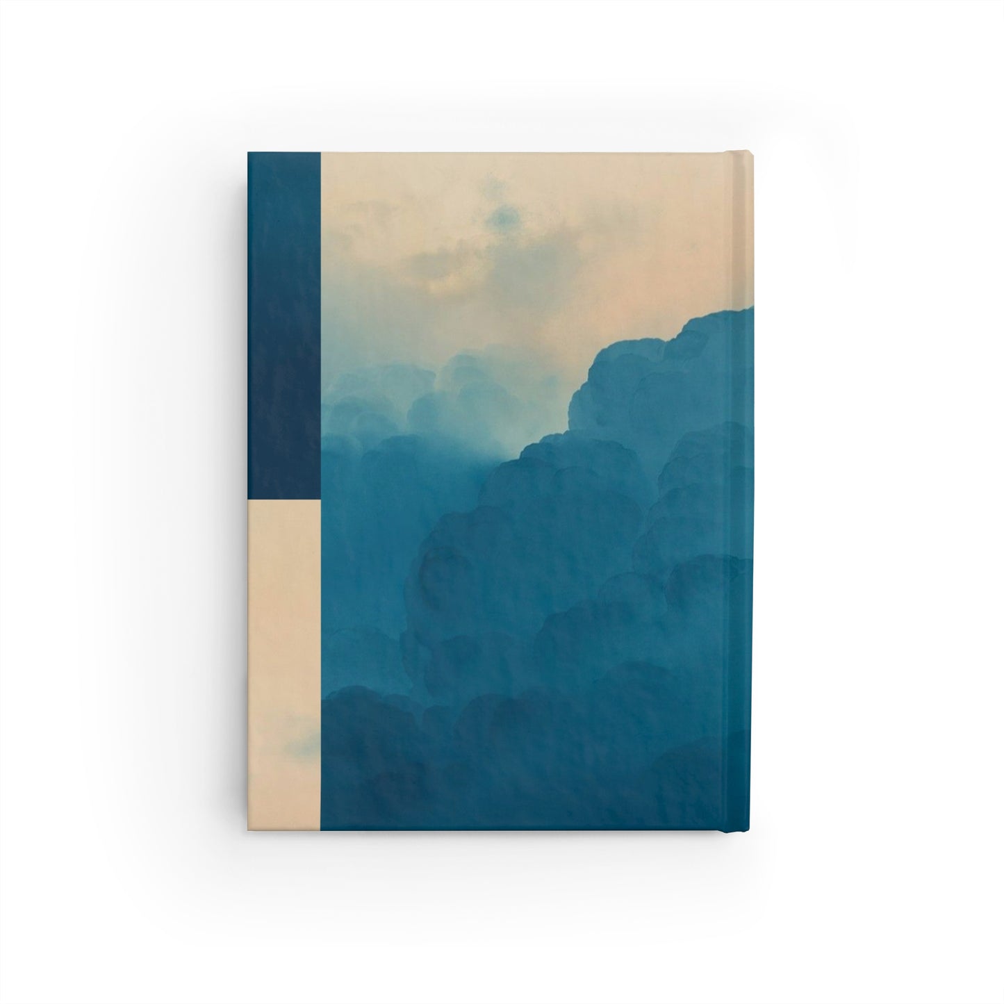 Artistic Blue Journal - Blank Pages for Creative Inspiration