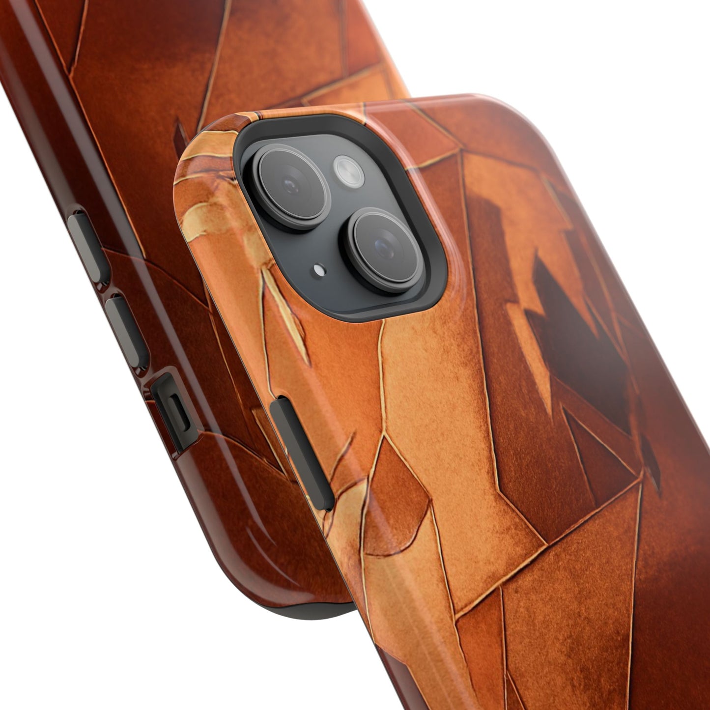 Geometric Magnetic Tough Cases - Stylish Protection for Your Phone