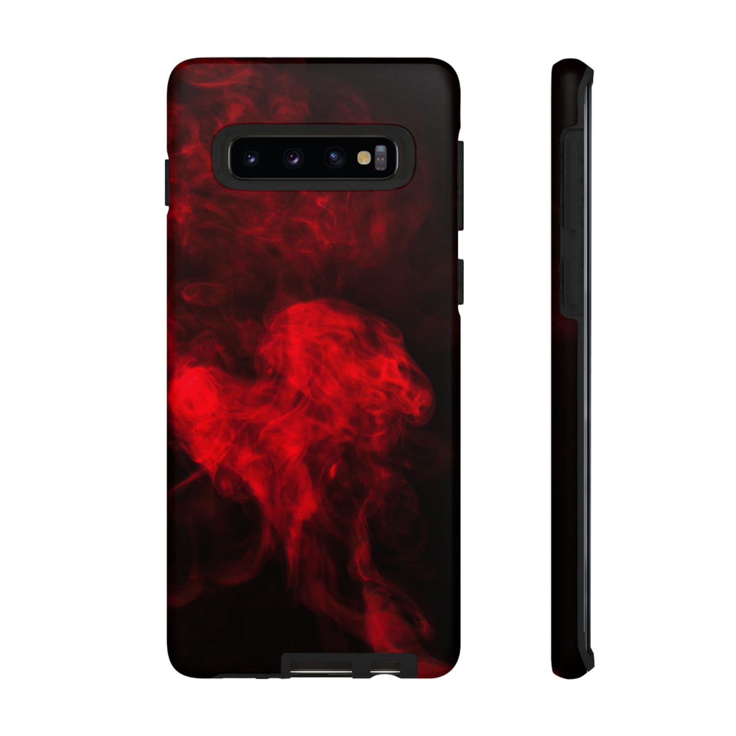 Bold Red Smoke Phone Case – Tough Cases for Protection and Style