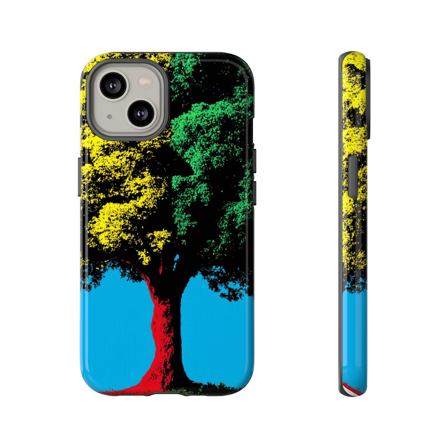 Phone Case - Vibrant Tree Design