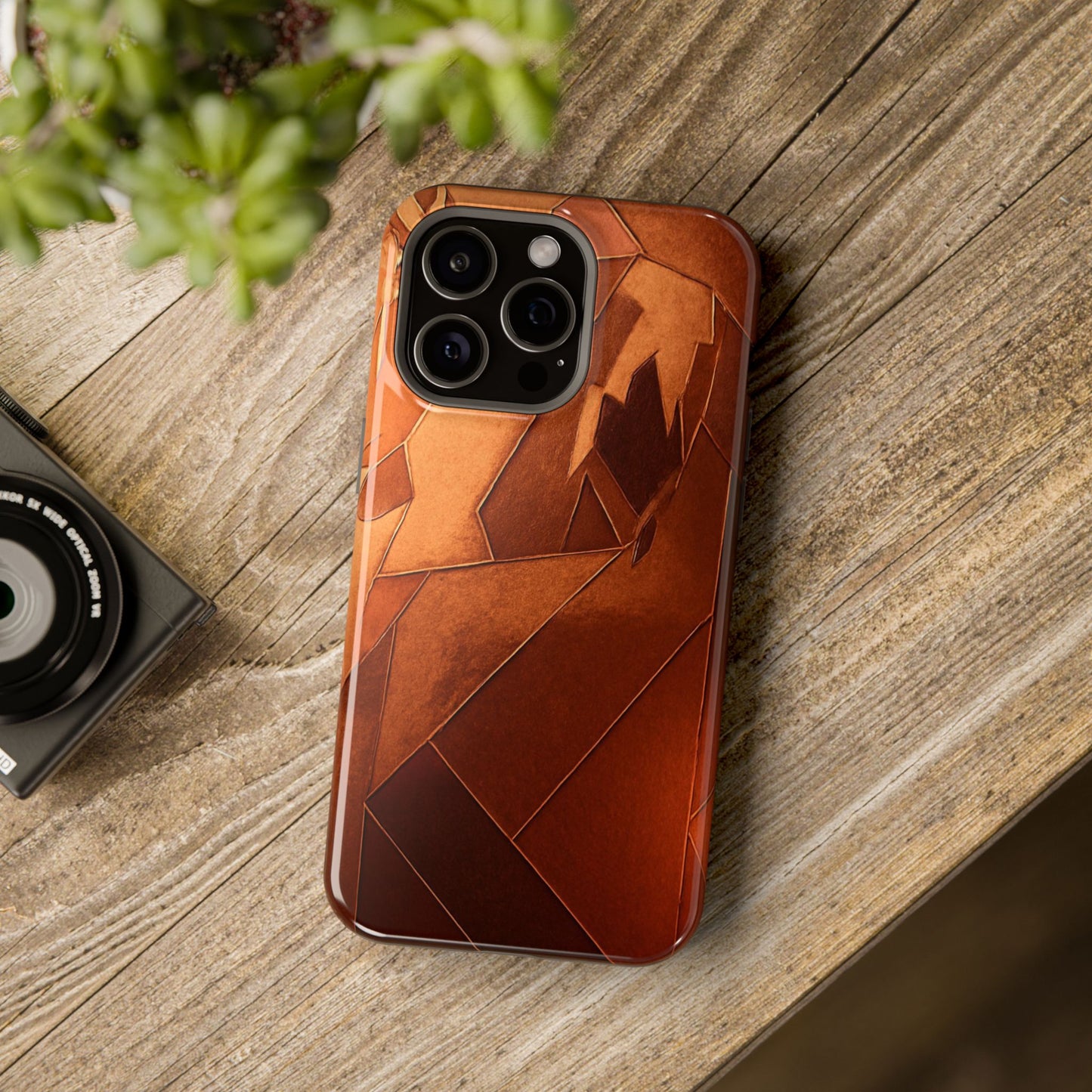 Geometric Magnetic Tough Cases - Stylish Protection for Your Phone