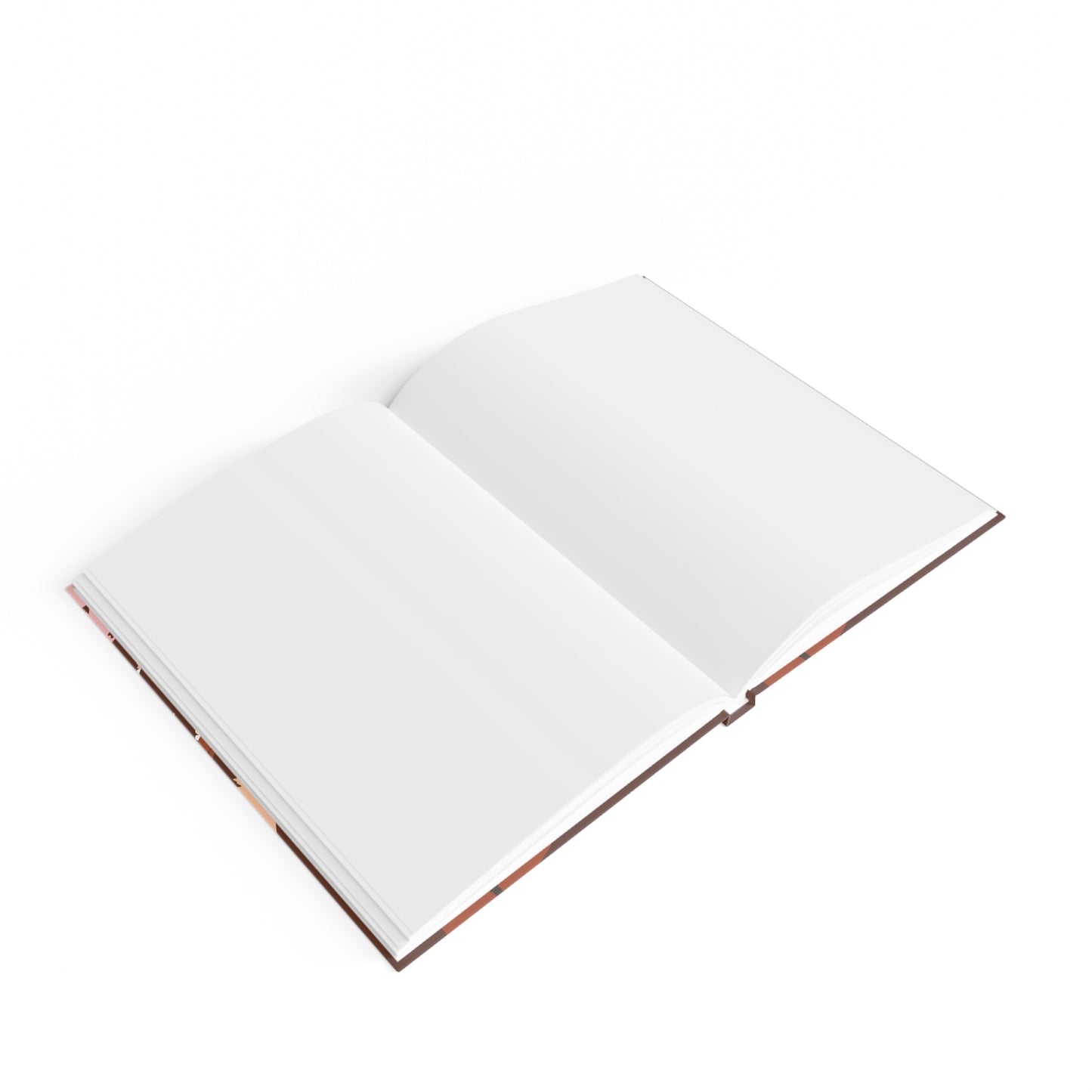 Nature-Inspired Blank Journal with Floral Design