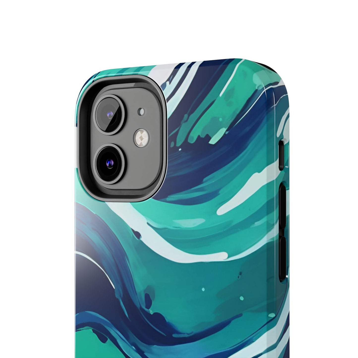 Ocean Wave Tough Phone Case - Durable Protection