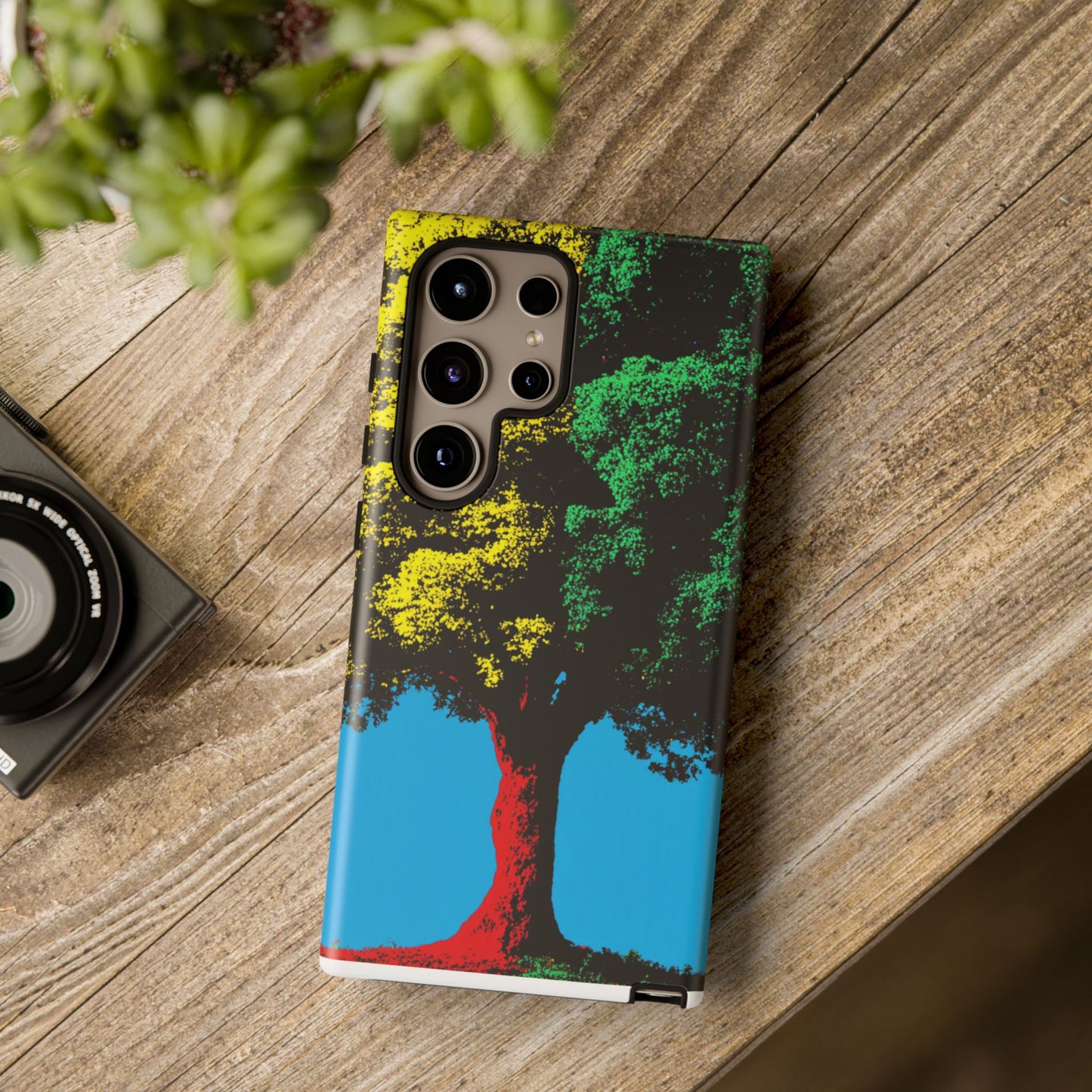 Phone Case - Vibrant Tree Design