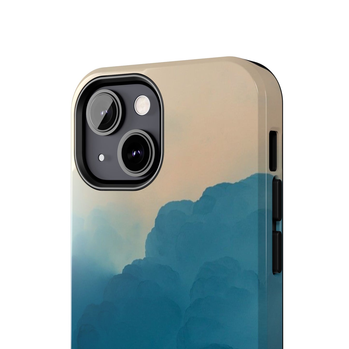 Serene Cloud Tough Phone Case - Durable Protection with Soothing Aesthetic
