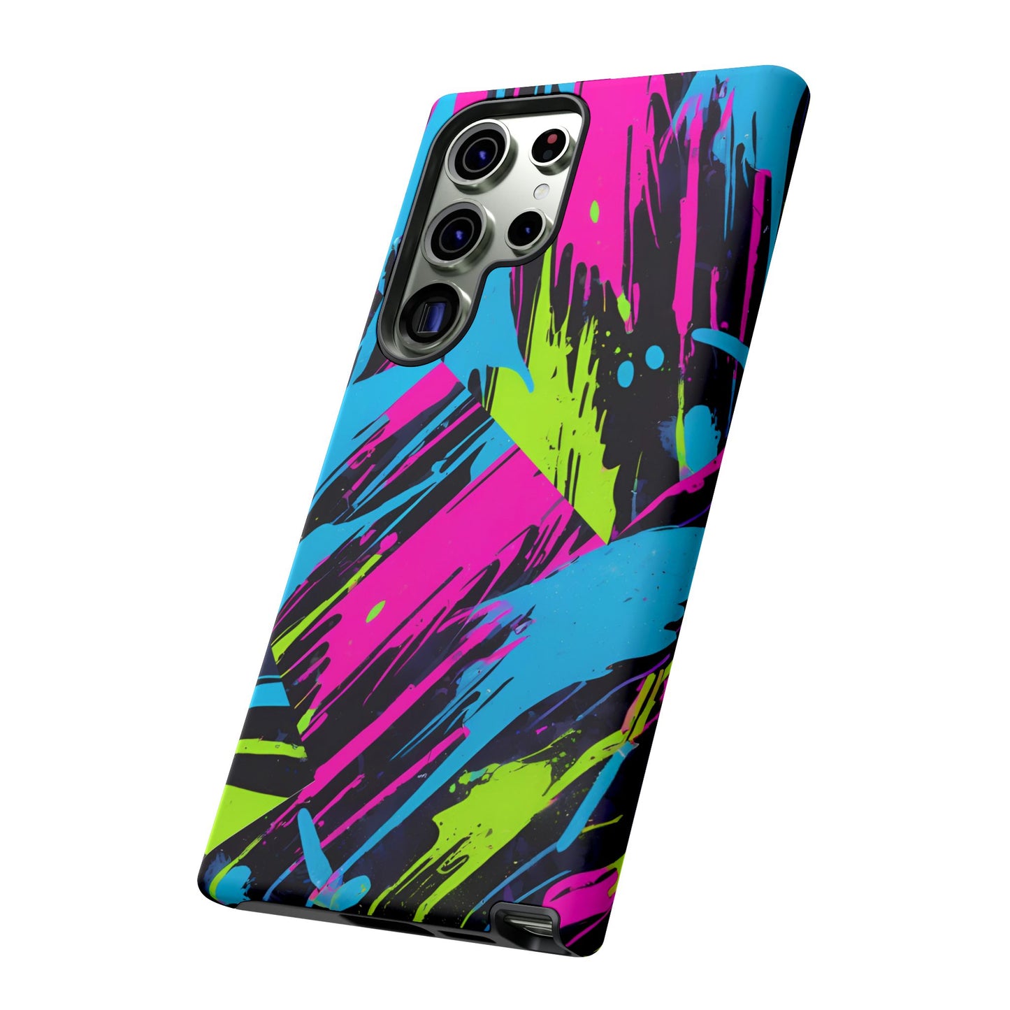 Vibrant Phone Case - Tough Cases with Bold Color Burst Design