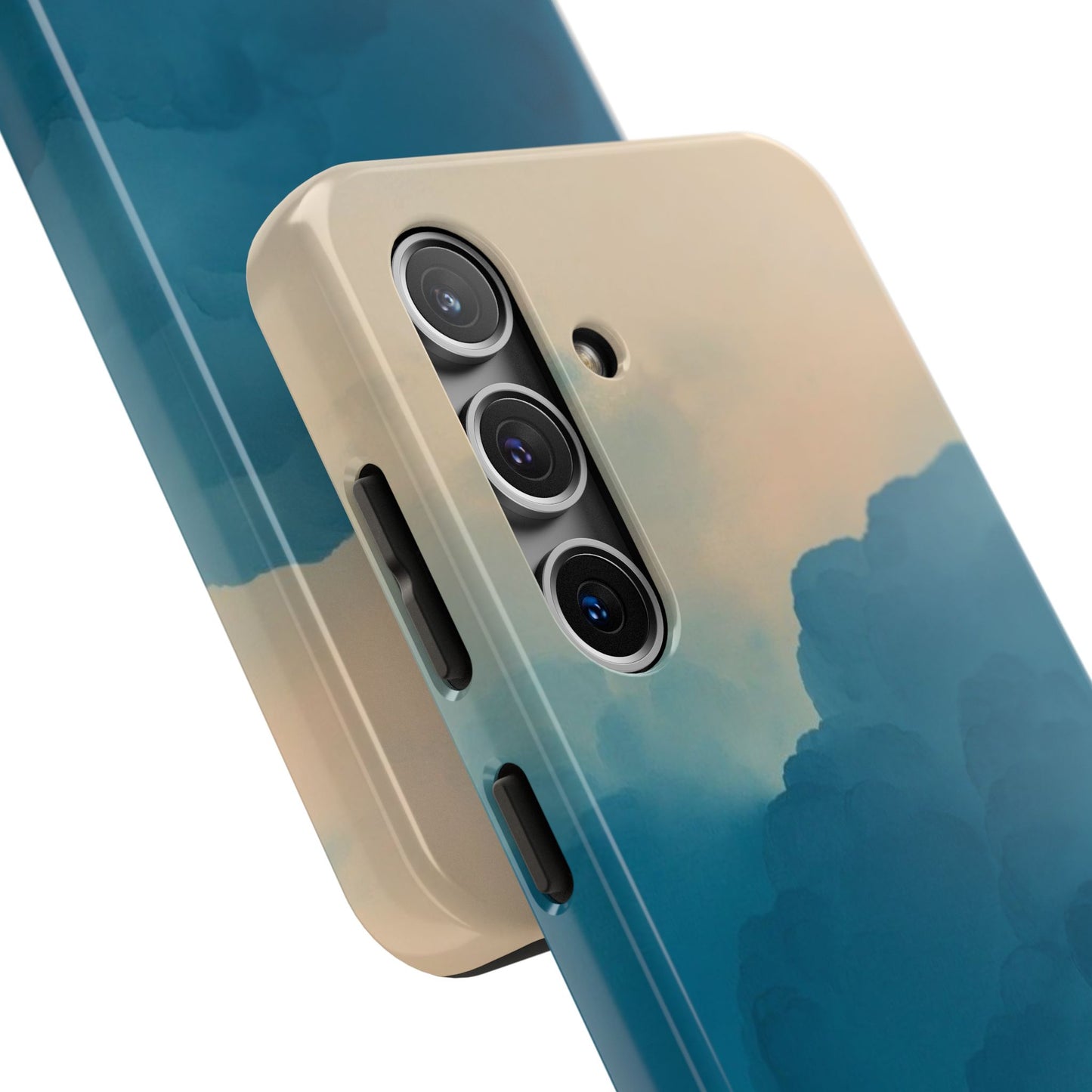 Serene Cloud Tough Phone Case - Durable Protection with Soothing Aesthetic