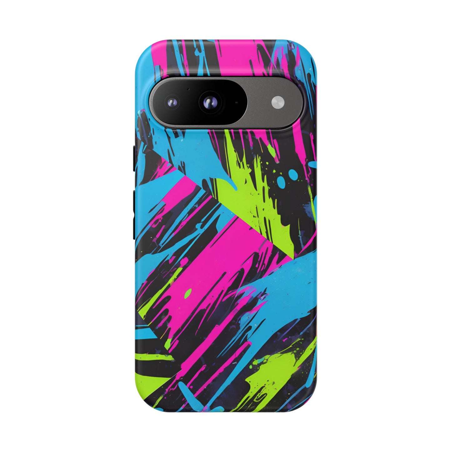 Vibrant Phone Case - Tough Cases with Bold Color Burst Design