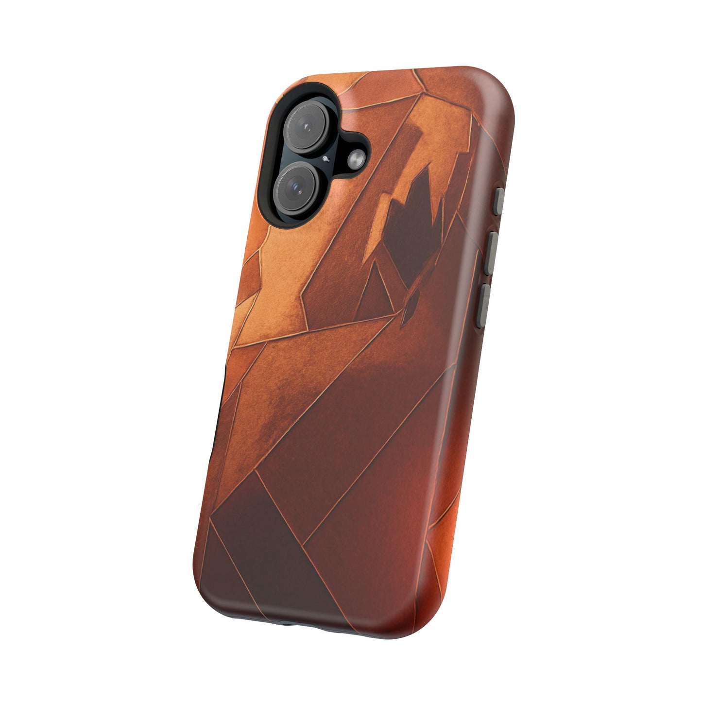 Geometric Magnetic Tough Cases - Stylish Protection for Your Phone