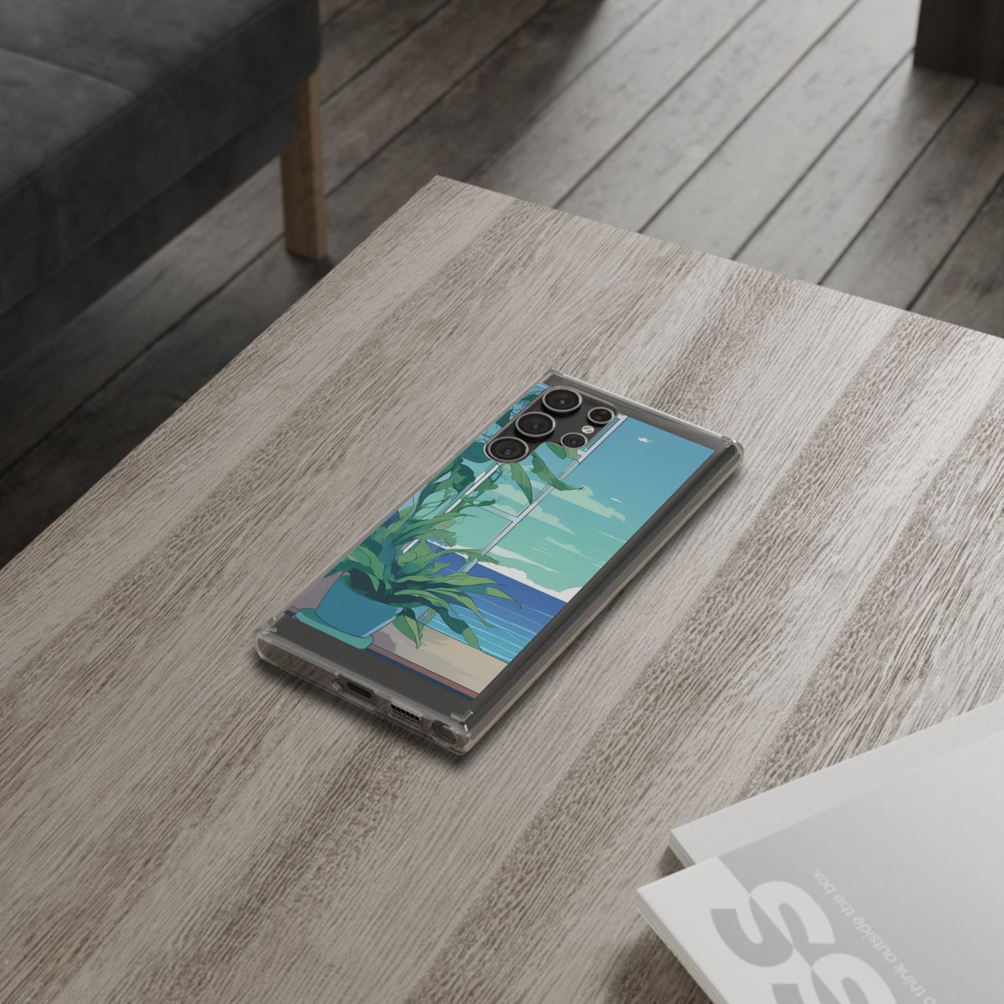 Tropical Ocean Clear Phone Case - Perfect Gift for Nature Lovers