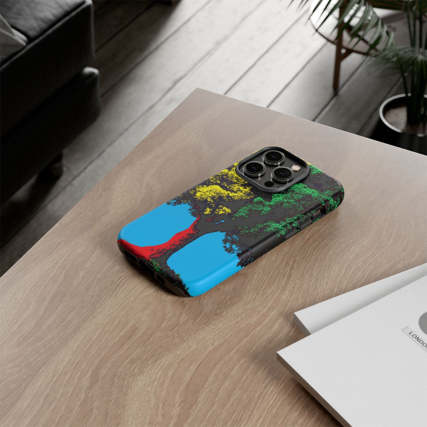 Phone Case - Vibrant Tree Design