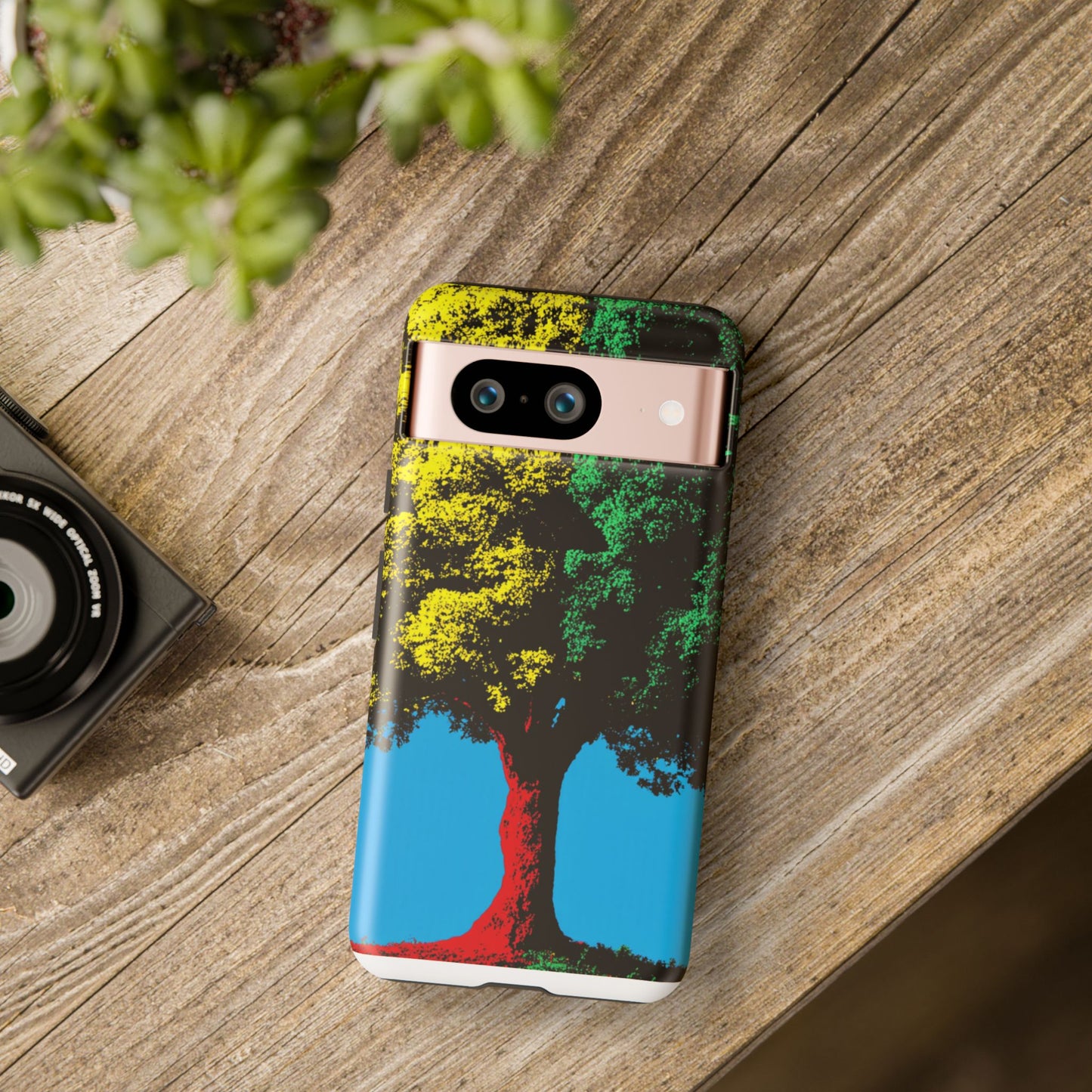 Phone Case - Vibrant Tree Design