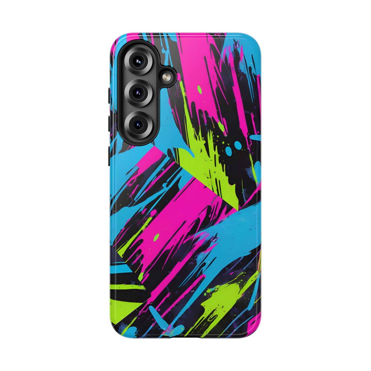 Vibrant Phone Case - Tough Cases with Bold Color Burst Design