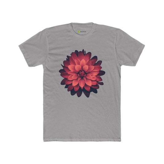Vintage Floral Unisex Cotton Crew Tee - Perfect for Nature Lovers