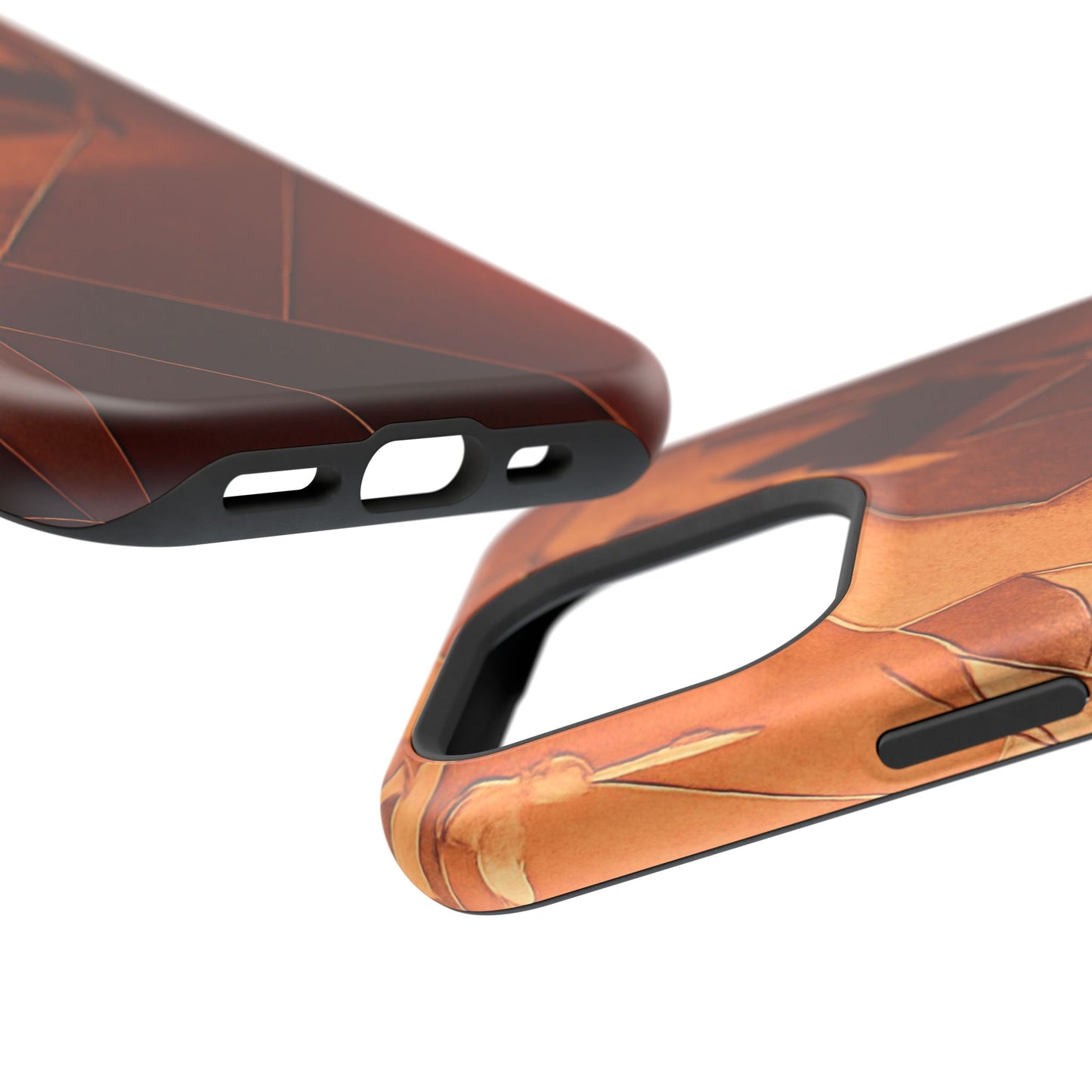 Geometric Magnetic Tough Cases - Stylish Protection for Your Phone