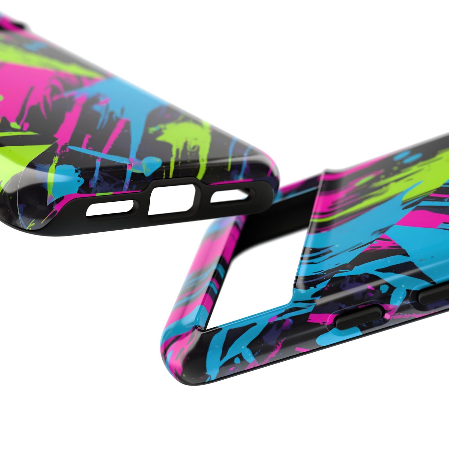Vibrant Phone Case - Tough Cases with Bold Color Burst Design