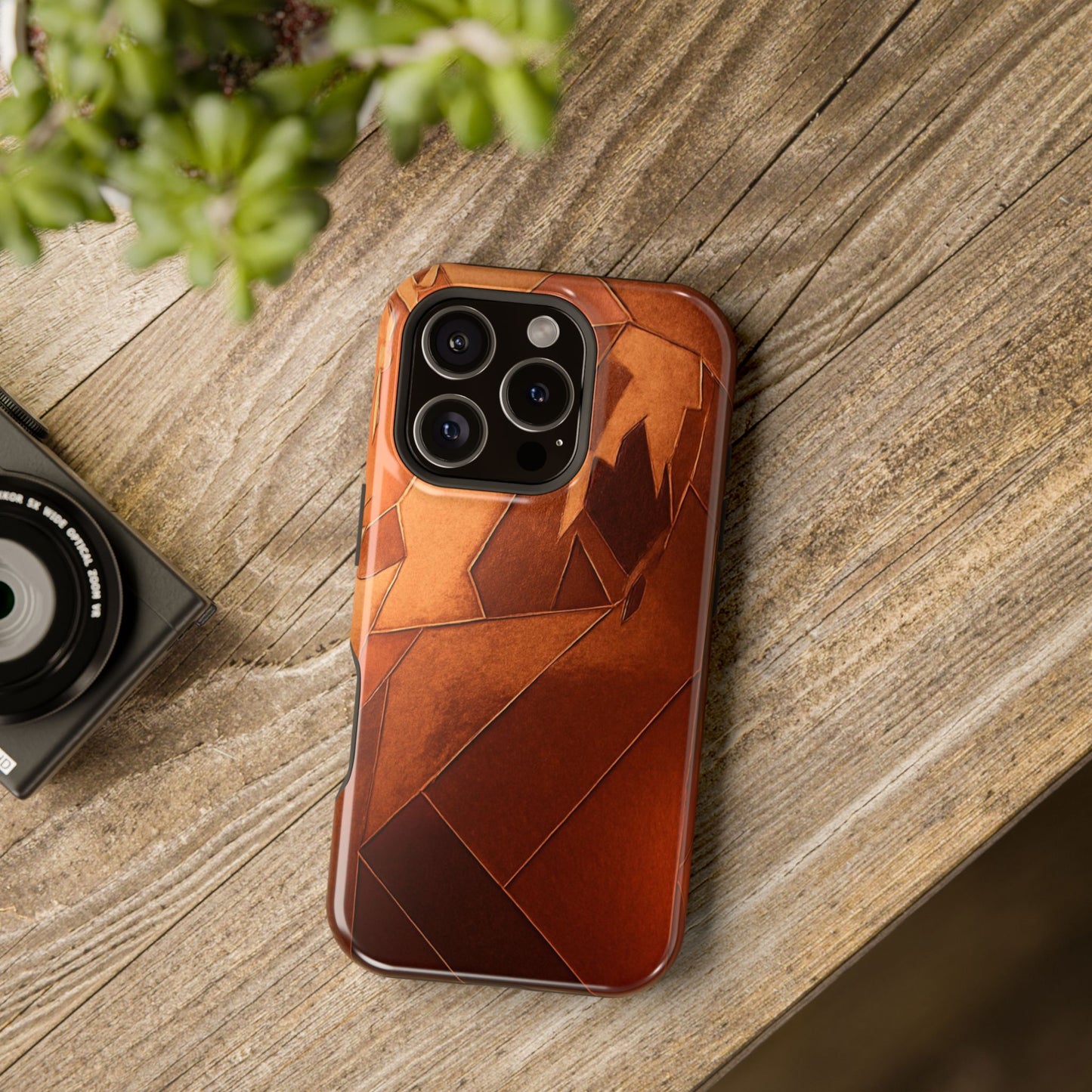 Geometric Magnetic Tough Cases - Stylish Protection for Your Phone