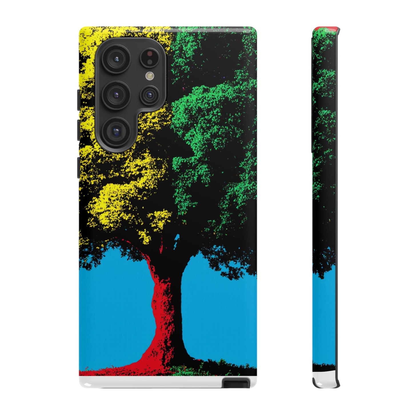 Phone Case - Vibrant Tree Design