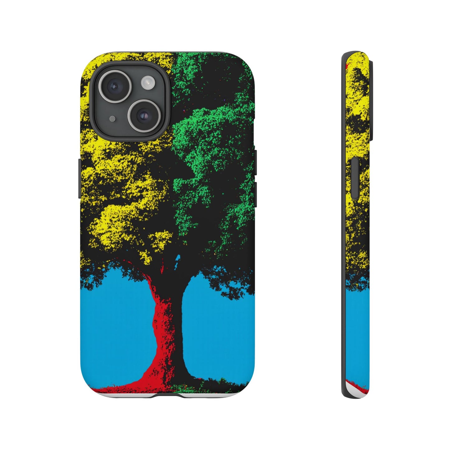 Phone Case - Vibrant Tree Design