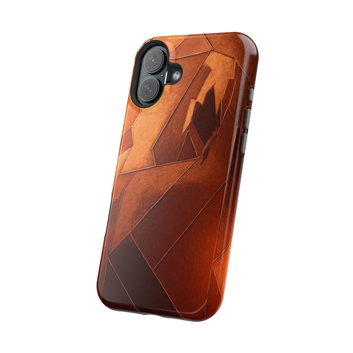 Geometric Magnetic Tough Cases - Stylish Protection for Your Phone