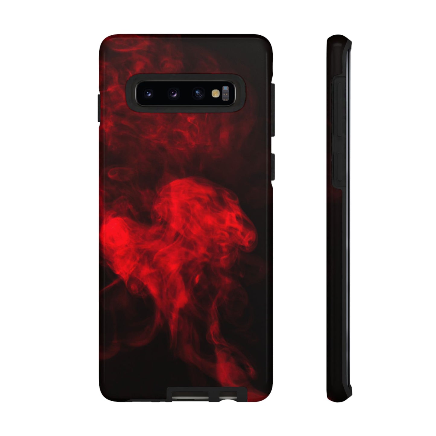 Bold Red Smoke Phone Case – Tough Cases for Protection and Style