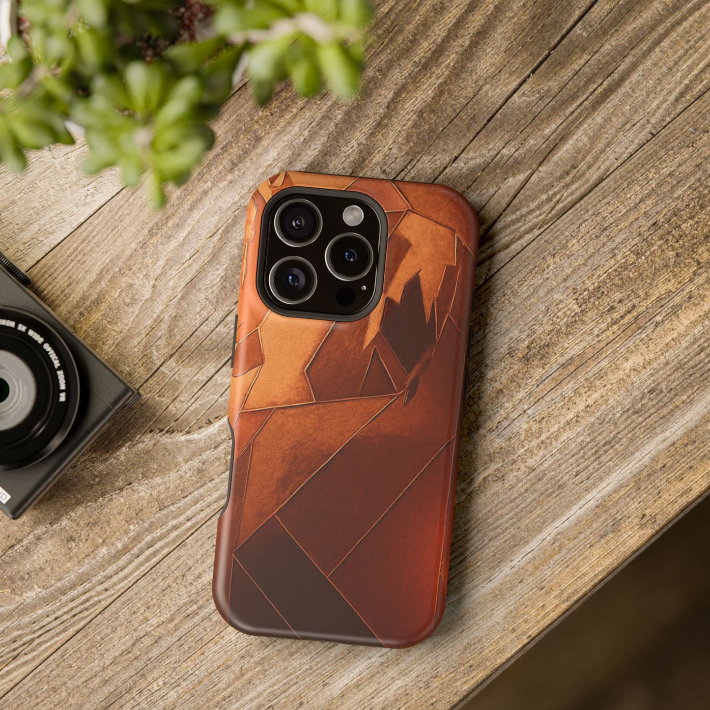 Geometric Magnetic Tough Cases - Stylish Protection for Your Phone