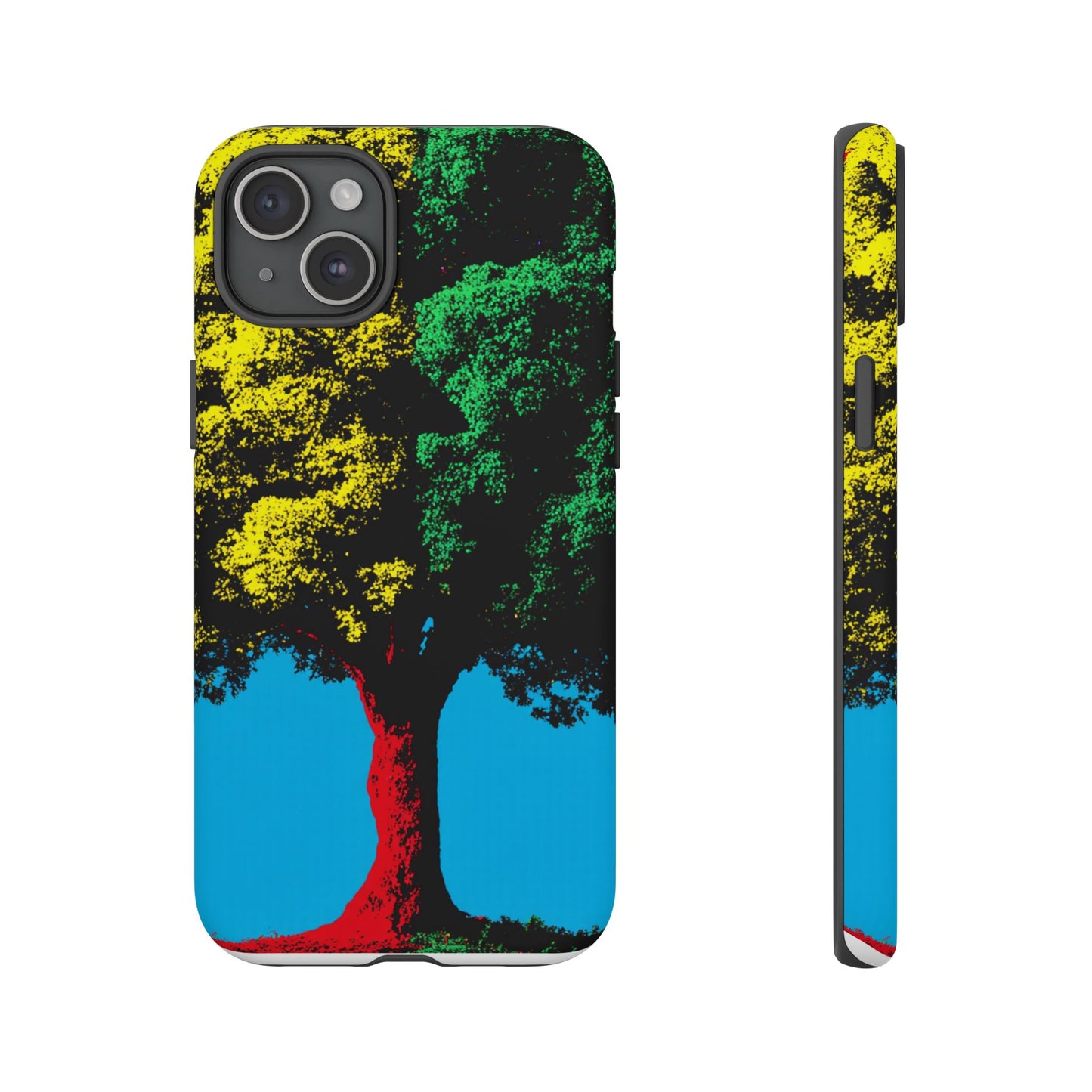 Phone Case - Vibrant Tree Design
