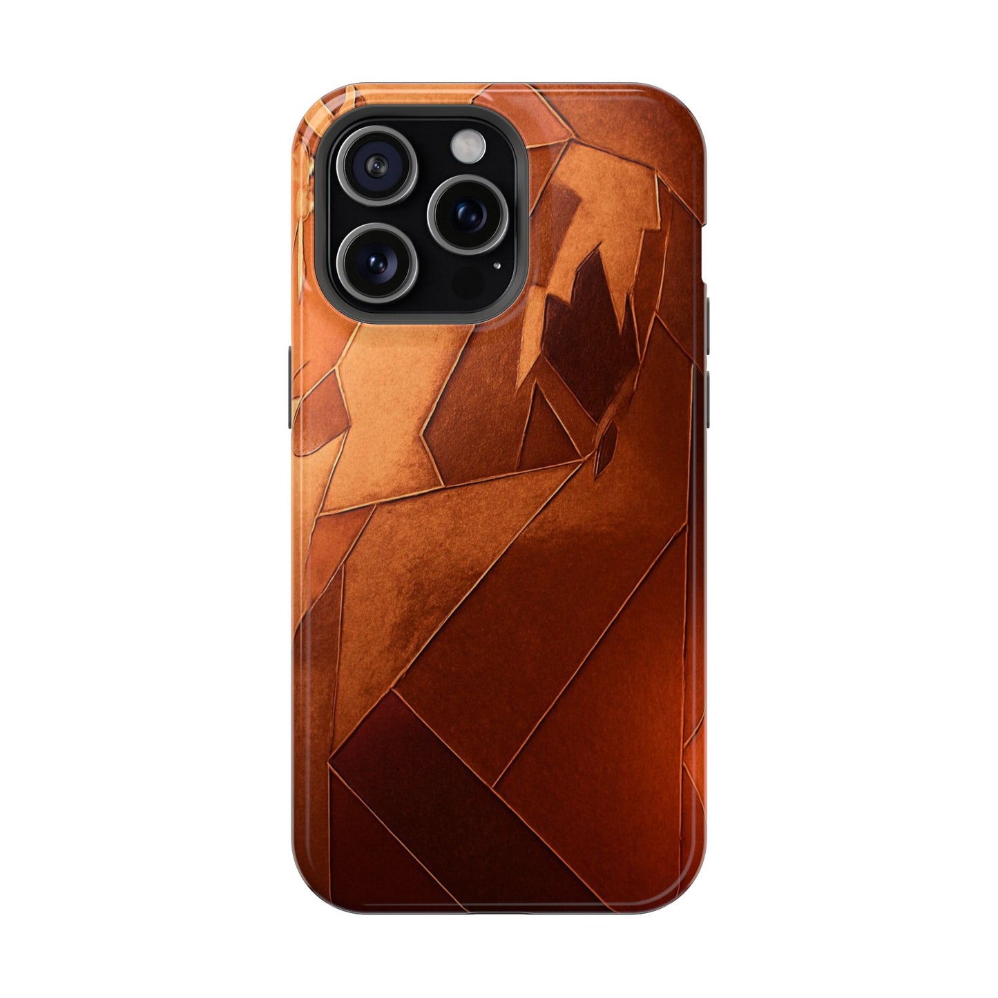 Geometric Magnetic Tough Cases - Stylish Protection for Your Phone