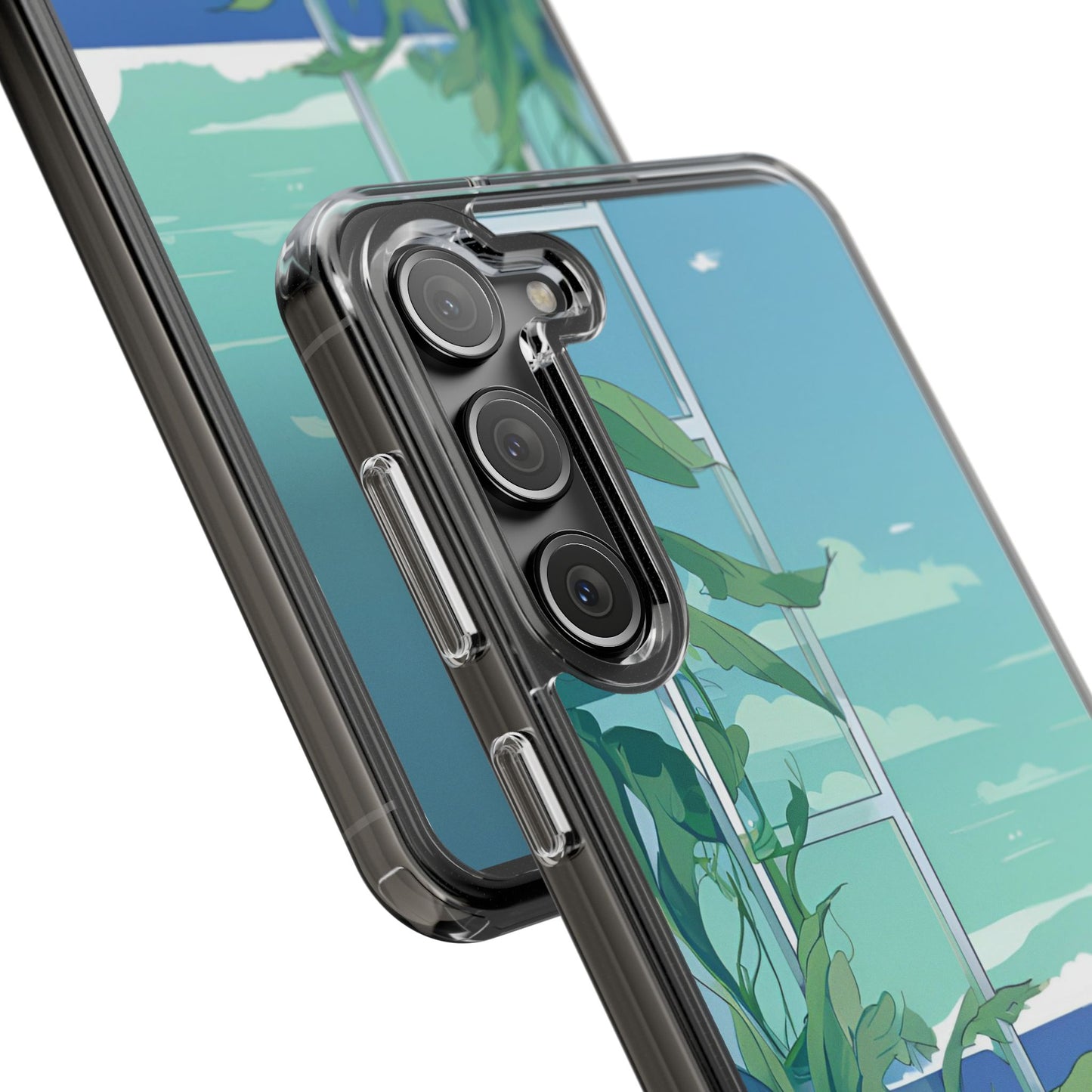 Tropical Ocean Clear Phone Case - Perfect Gift for Nature Lovers