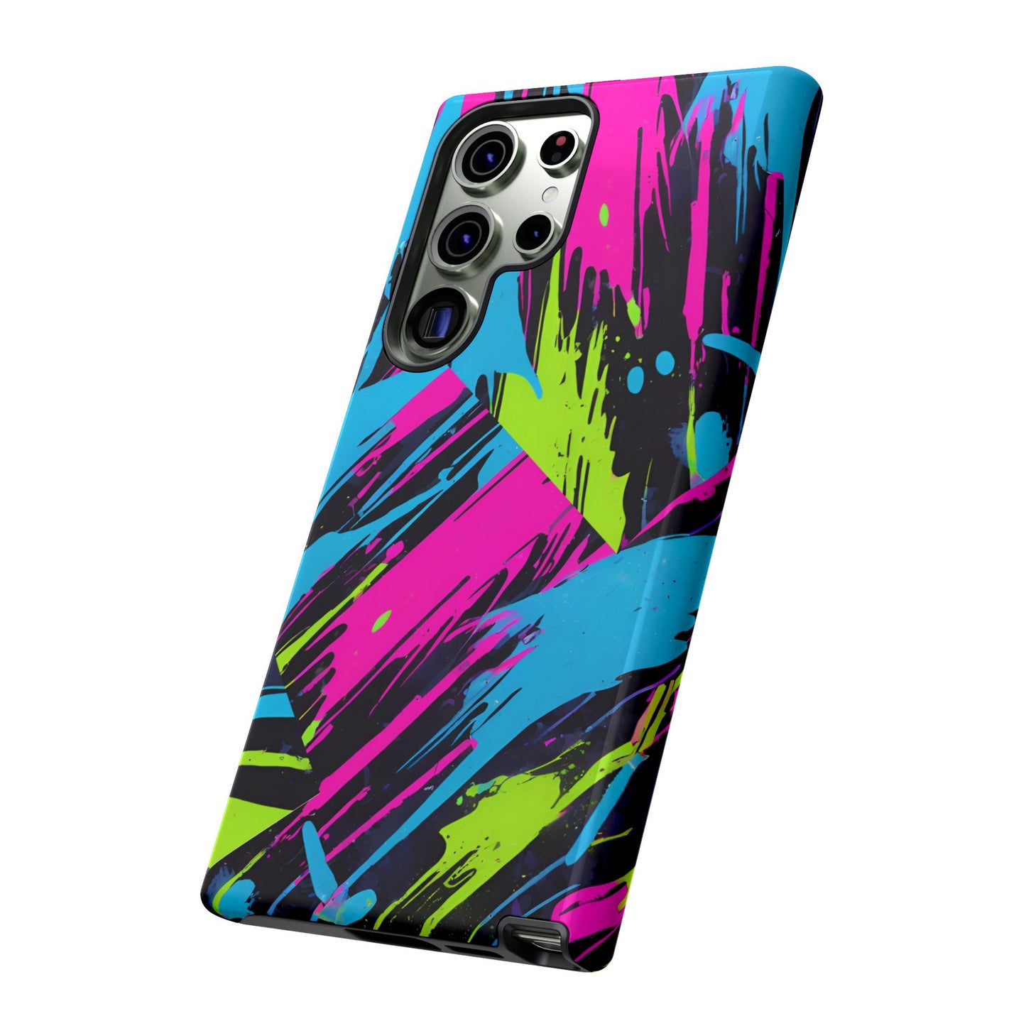 Vibrant Phone Case - Tough Cases with Bold Color Burst Design