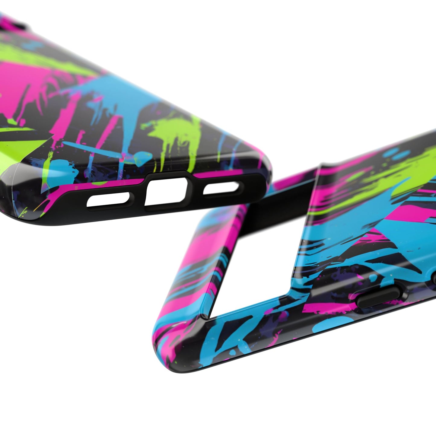 Vibrant Phone Case - Tough Cases with Bold Color Burst Design