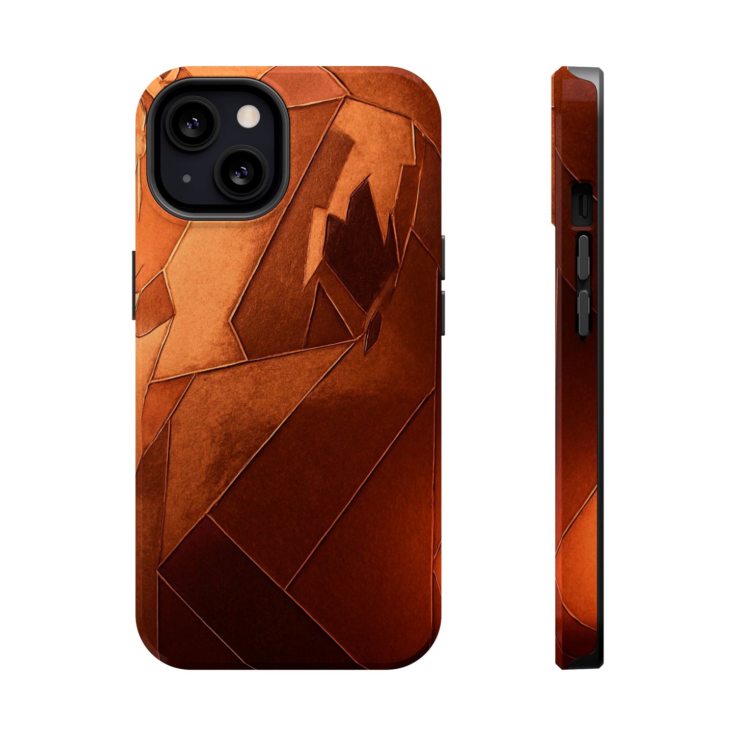 Geometric Magnetic Tough Cases - Stylish Protection for Your Phone