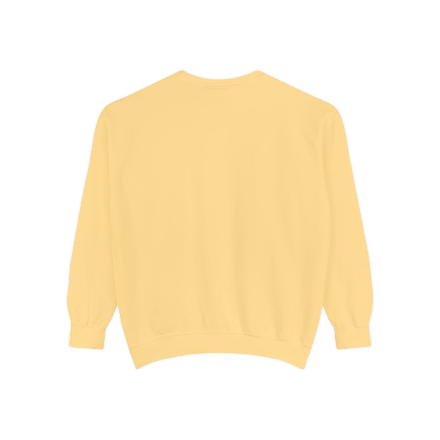 Floral Unisex Sweatshirt - Cozy Garment-Dyed Style for Nature Lovers