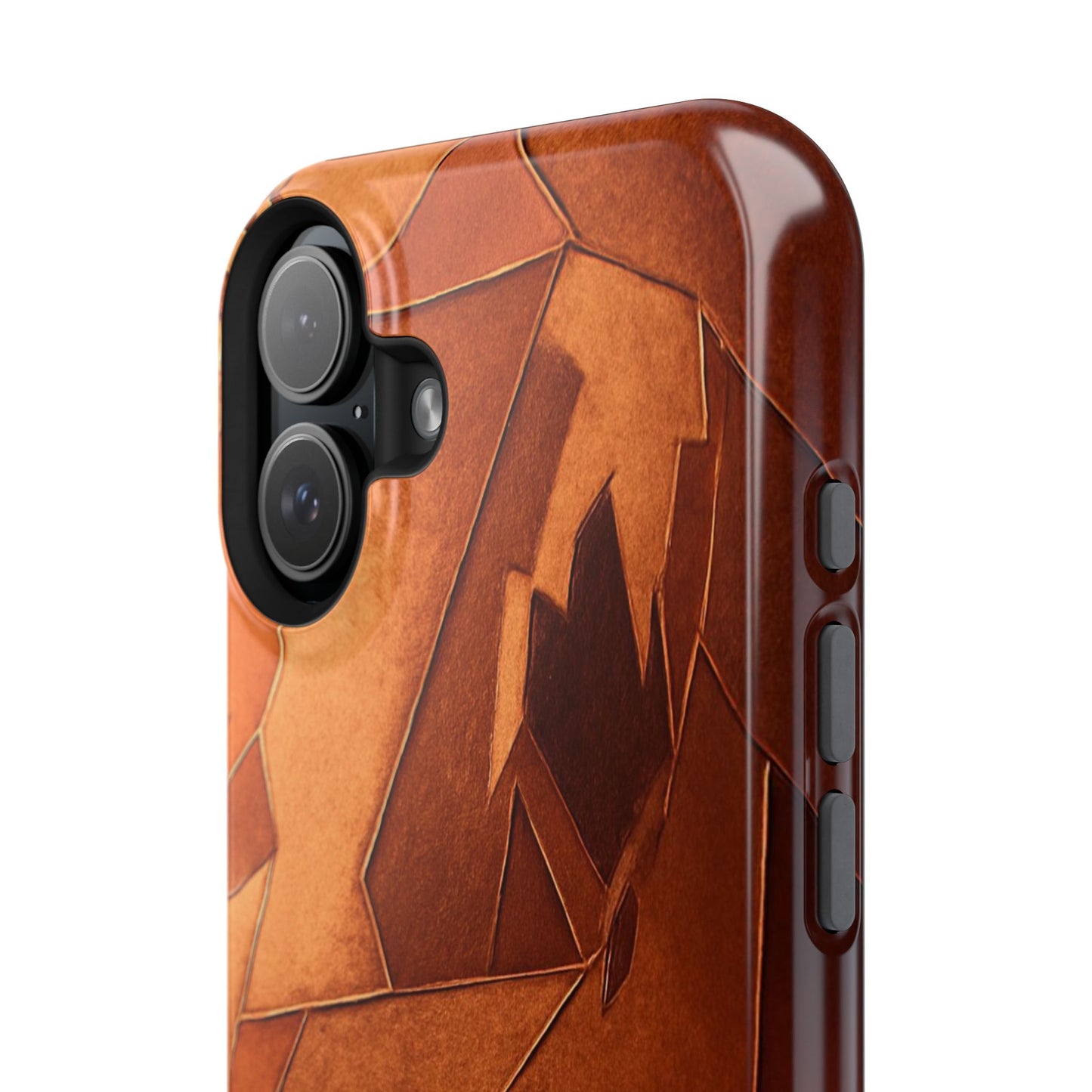 Geometric Magnetic Tough Cases - Stylish Protection for Your Phone