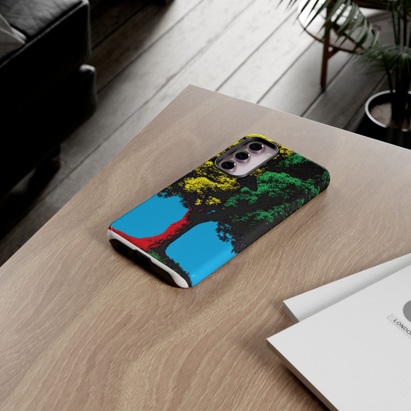 Phone Case - Vibrant Tree Design