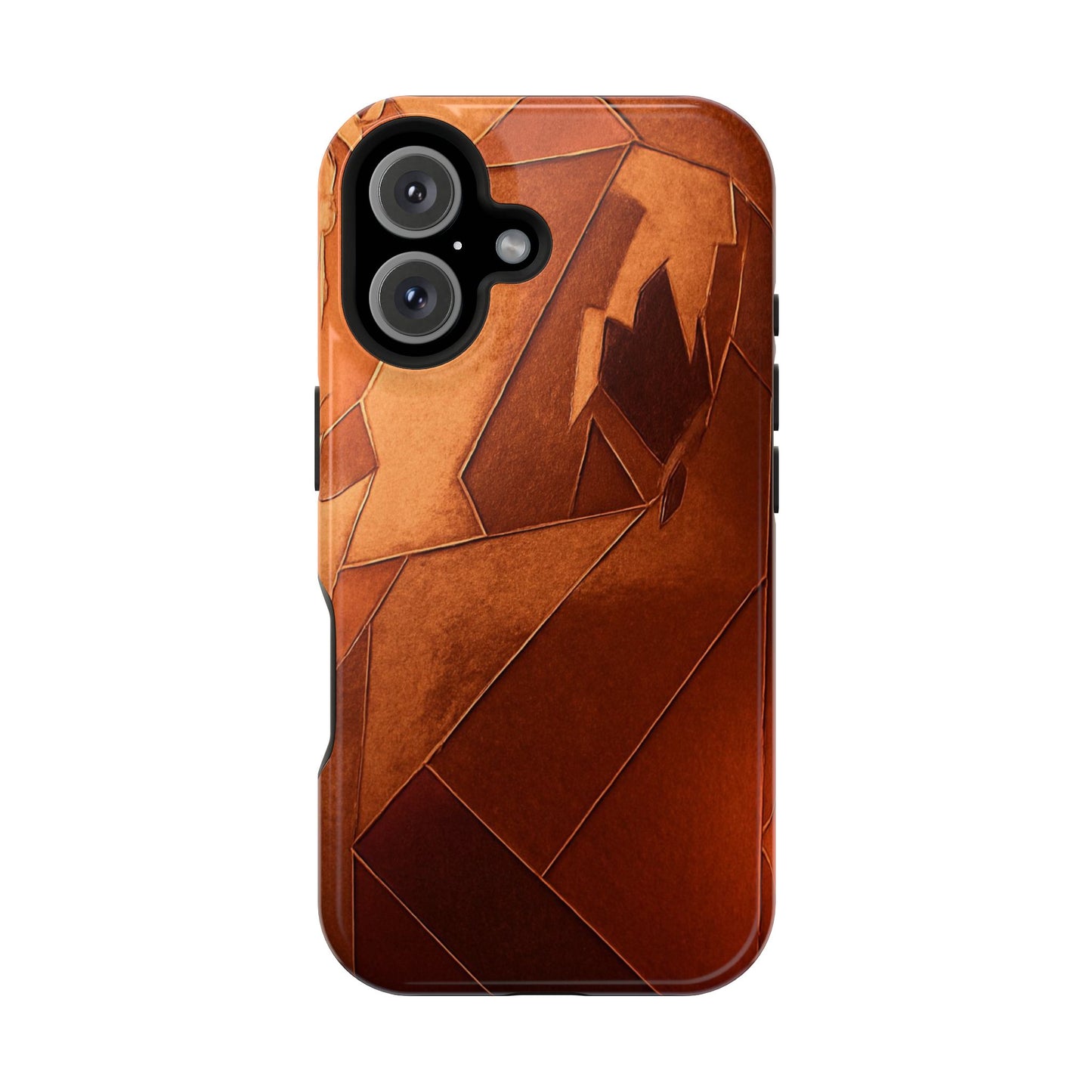 Geometric Magnetic Tough Cases - Stylish Protection for Your Phone