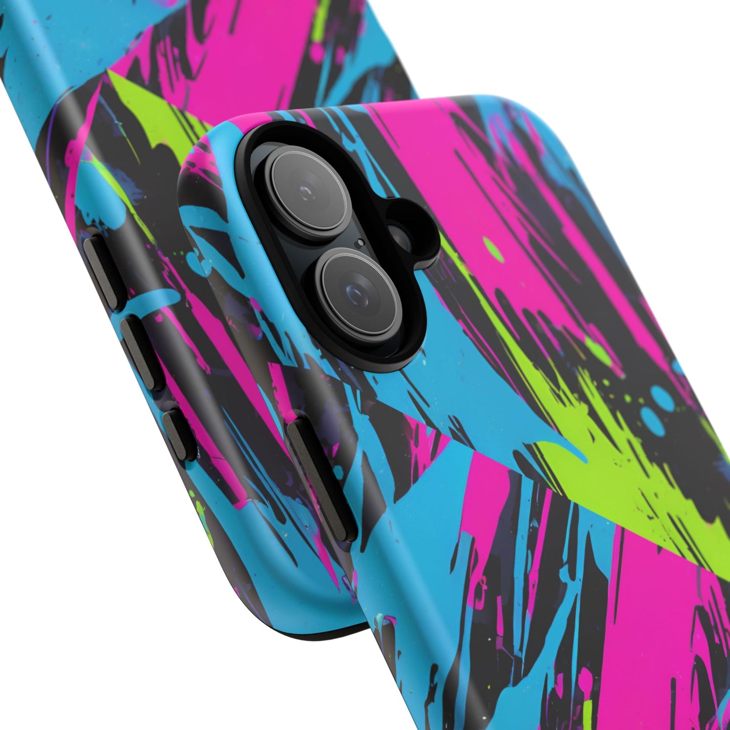 Vibrant Phone Case - Tough Cases with Bold Color Burst Design