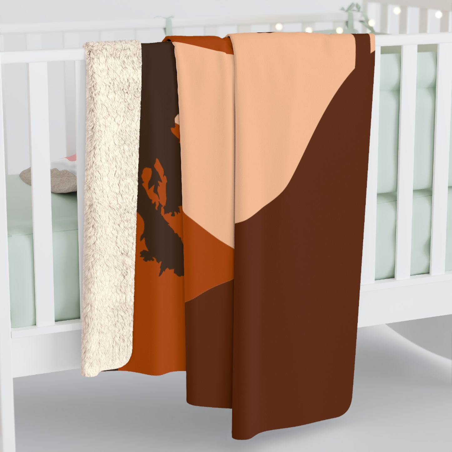 Cozy Floral Sherpa Fleece Blanket – Perfect for Home Décor and Gifts