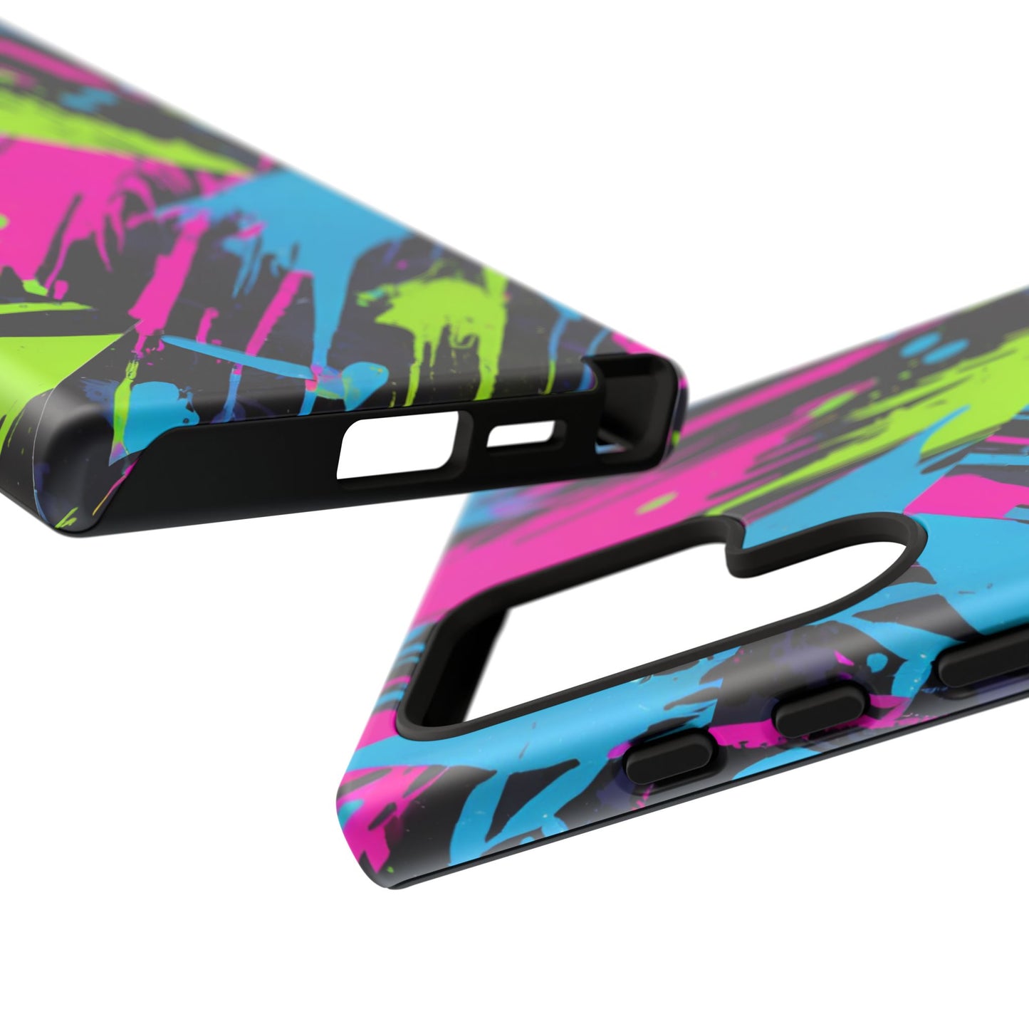 Vibrant Phone Case - Tough Cases with Bold Color Burst Design