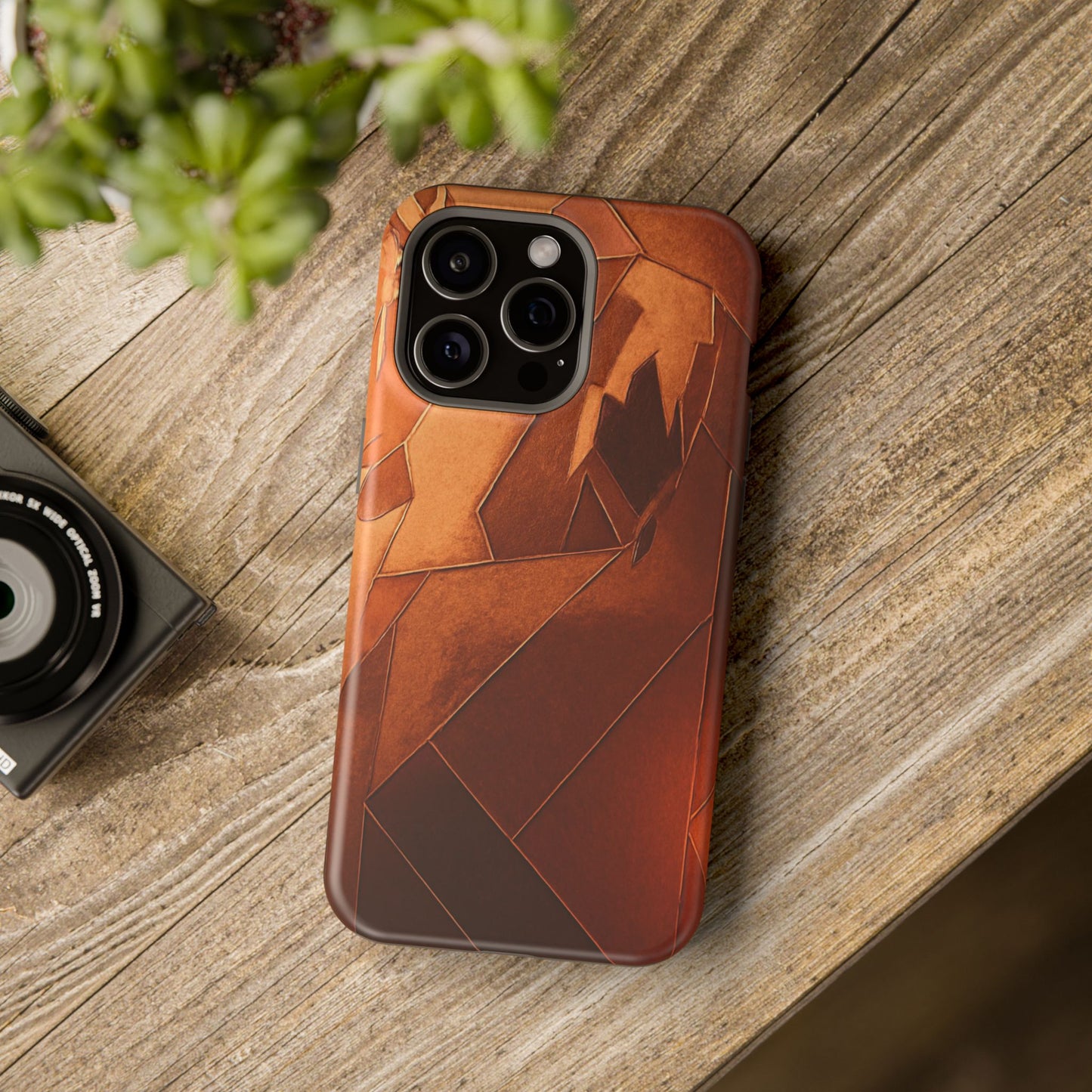 Geometric Magnetic Tough Cases - Stylish Protection for Your Phone