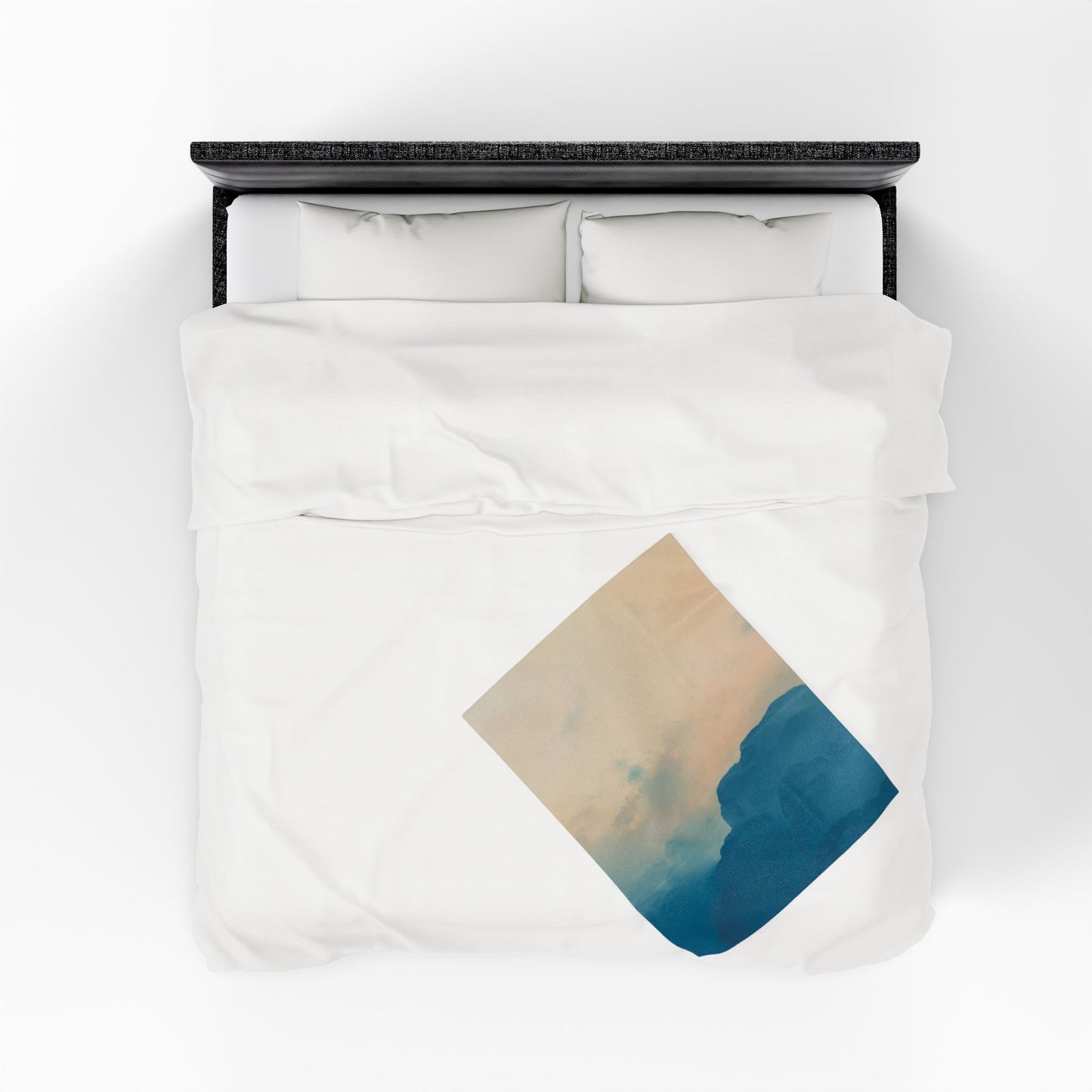 Serene Landscape Velveteen Plush Blanket - Cozy Comfort for Home Decor