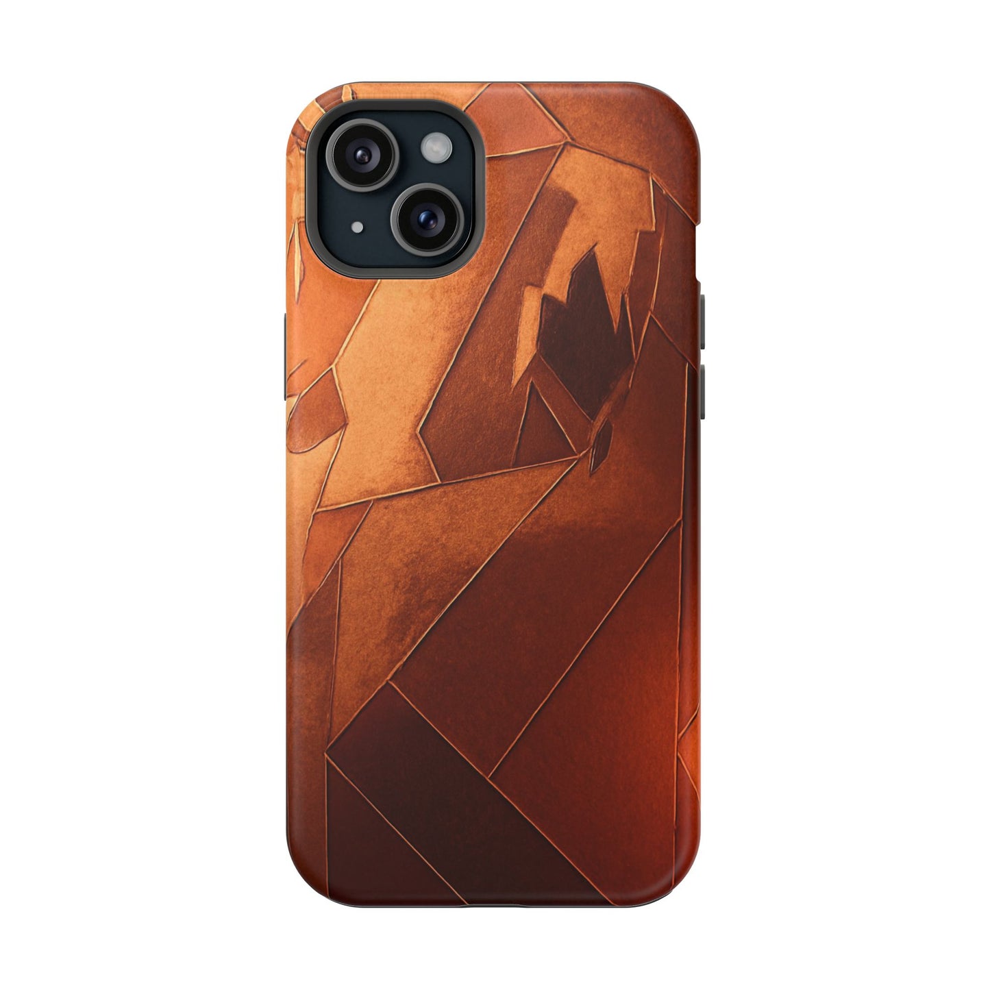 Geometric Magnetic Tough Cases - Stylish Protection for Your Phone