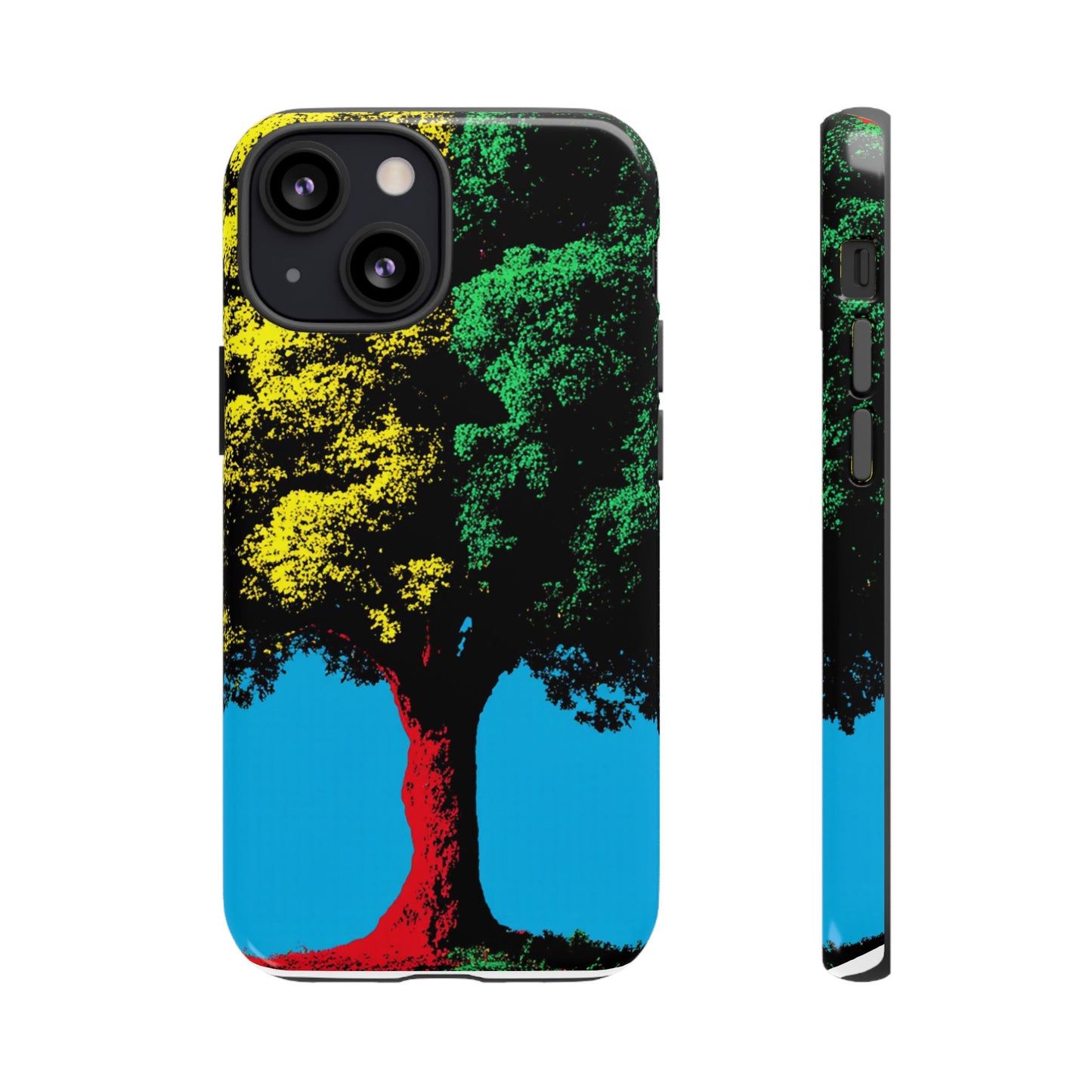 Phone Case - Vibrant Tree Design