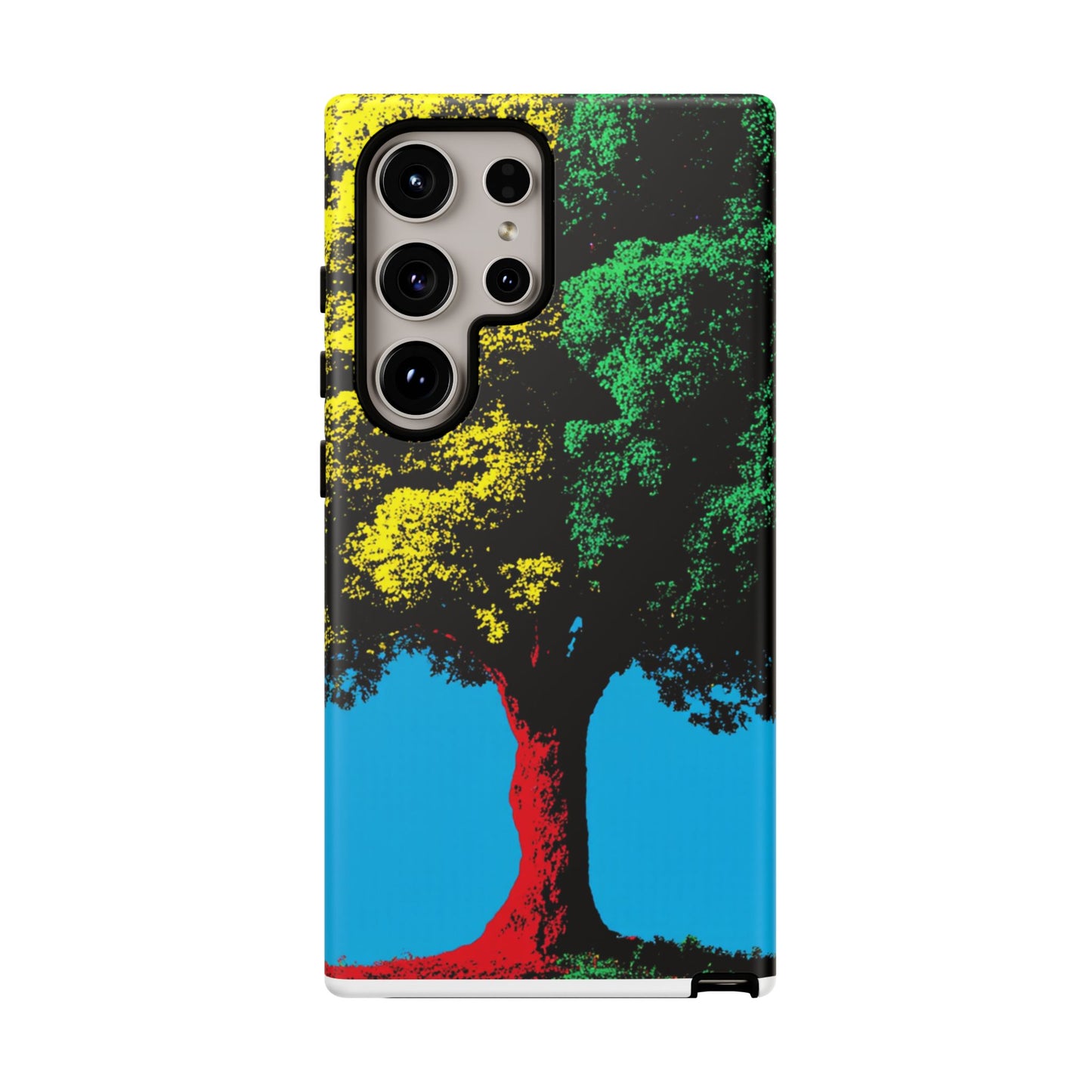 Phone Case - Vibrant Tree Design