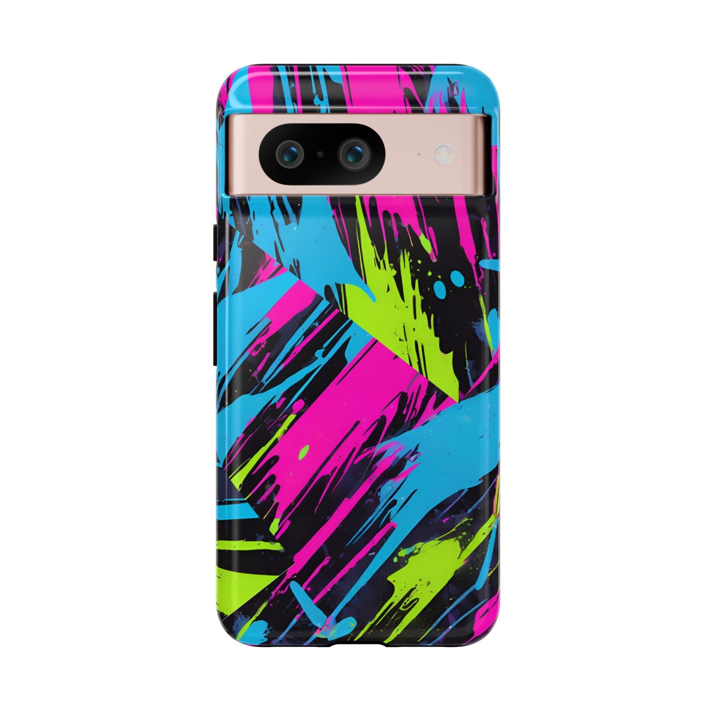 Vibrant Phone Case - Tough Cases with Bold Color Burst Design