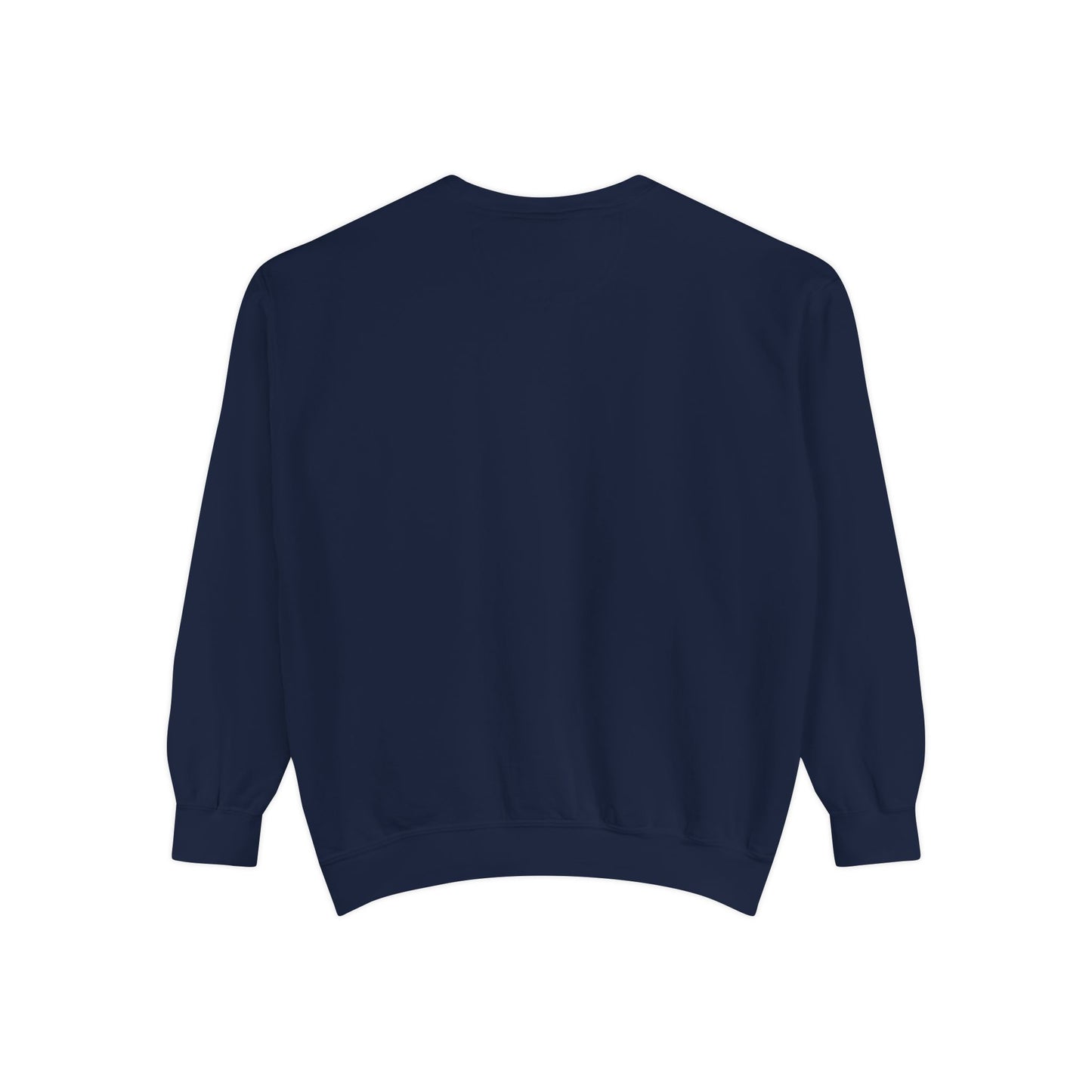 Floral Unisex Sweatshirt - Cozy Garment-Dyed Style for Nature Lovers