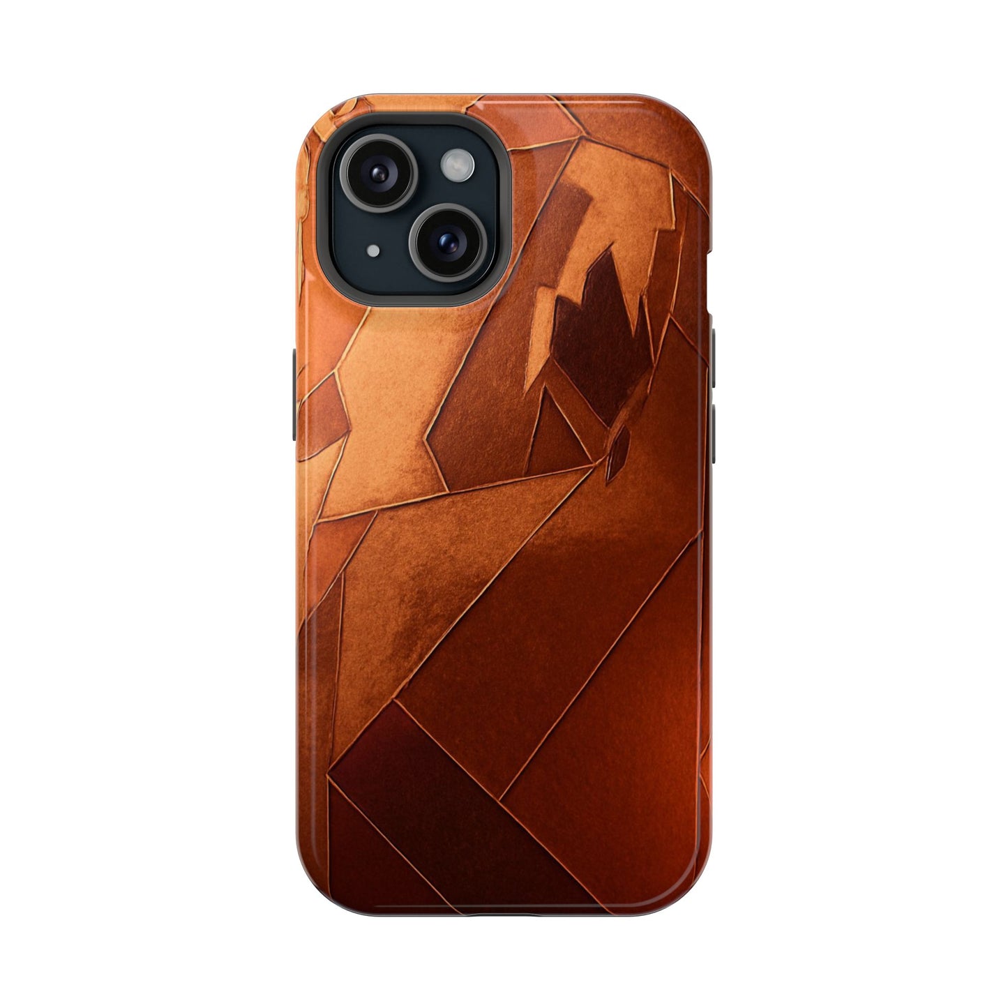 Geometric Magnetic Tough Cases - Stylish Protection for Your Phone