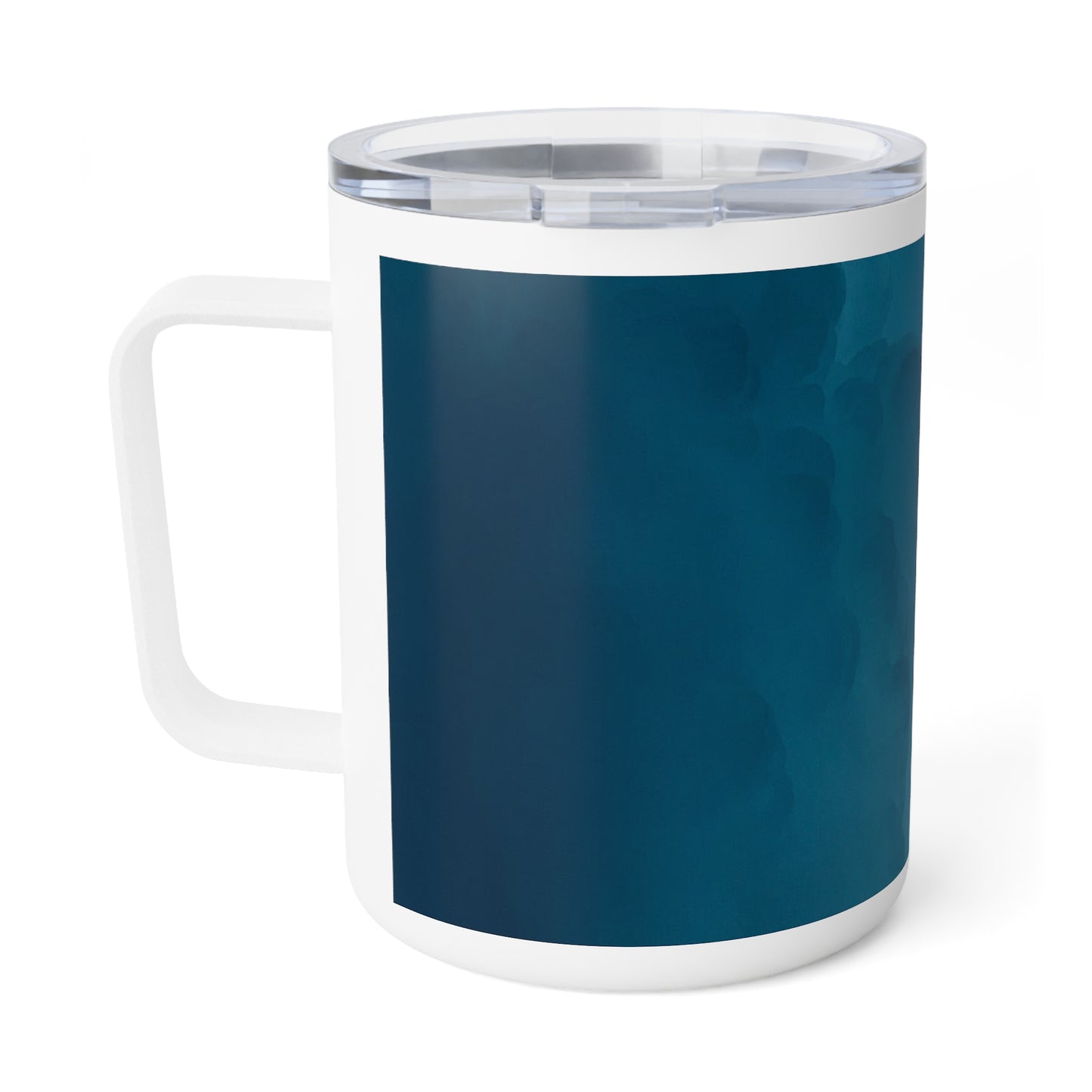 Serene Clouds Insulated Coffee Mug - 10oz Travel Tumbler for Coffee Lovers